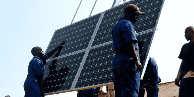 panneaux solaires