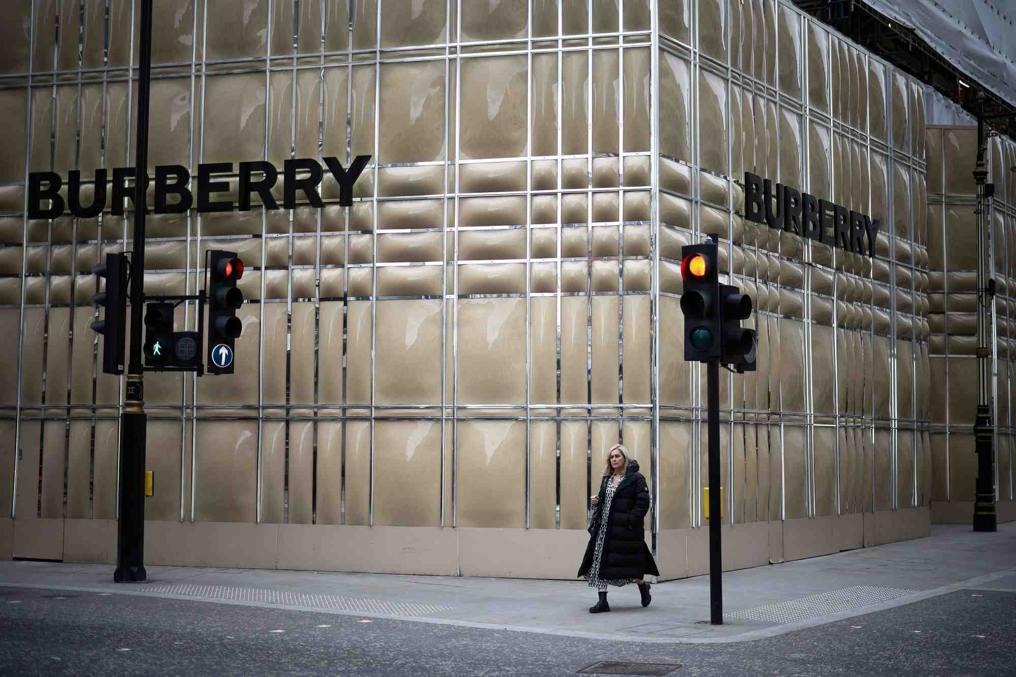 Photo d'un magasin burberry a londres