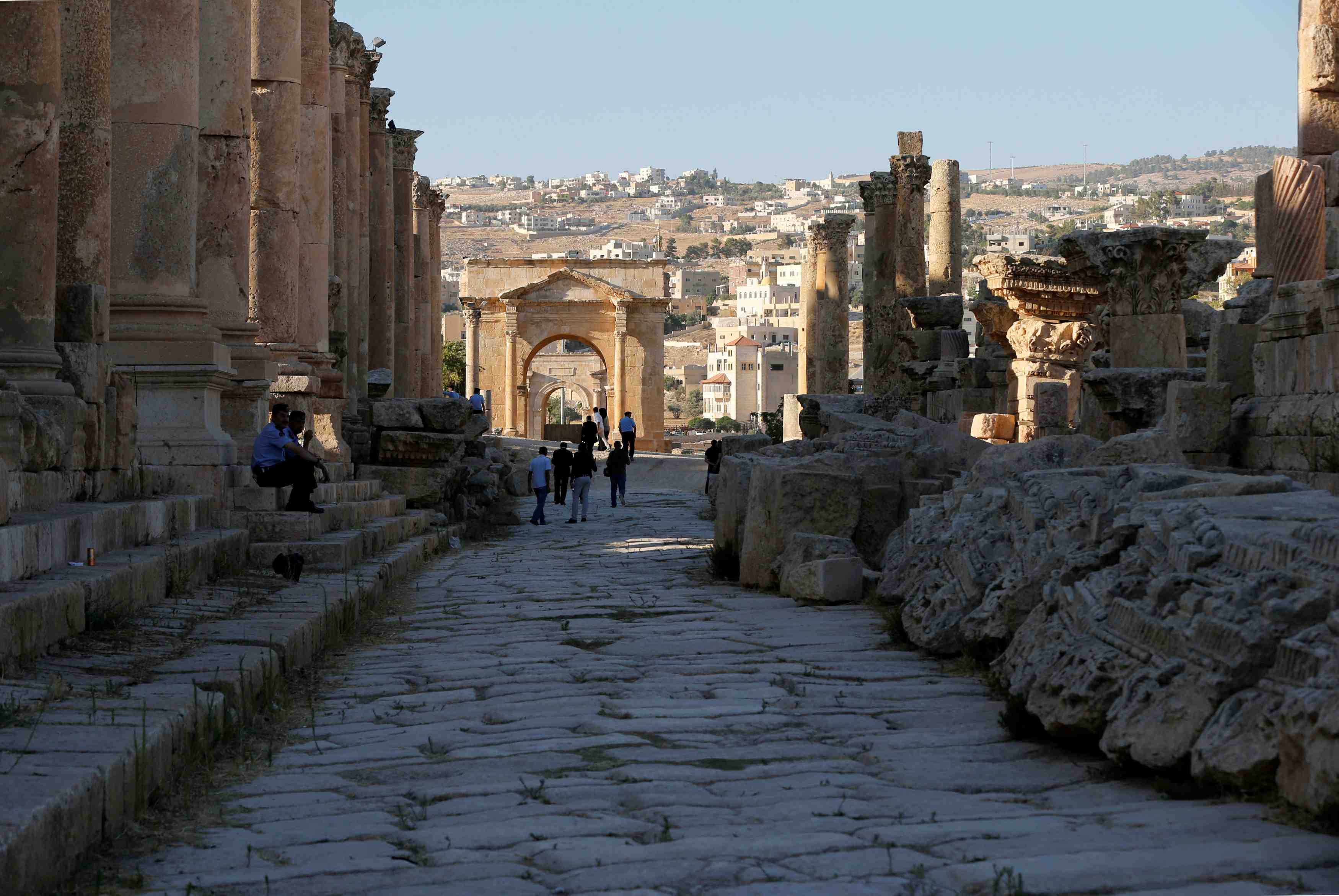 Des touristes agresses a l'arme blanche sur un site antique de jordanie