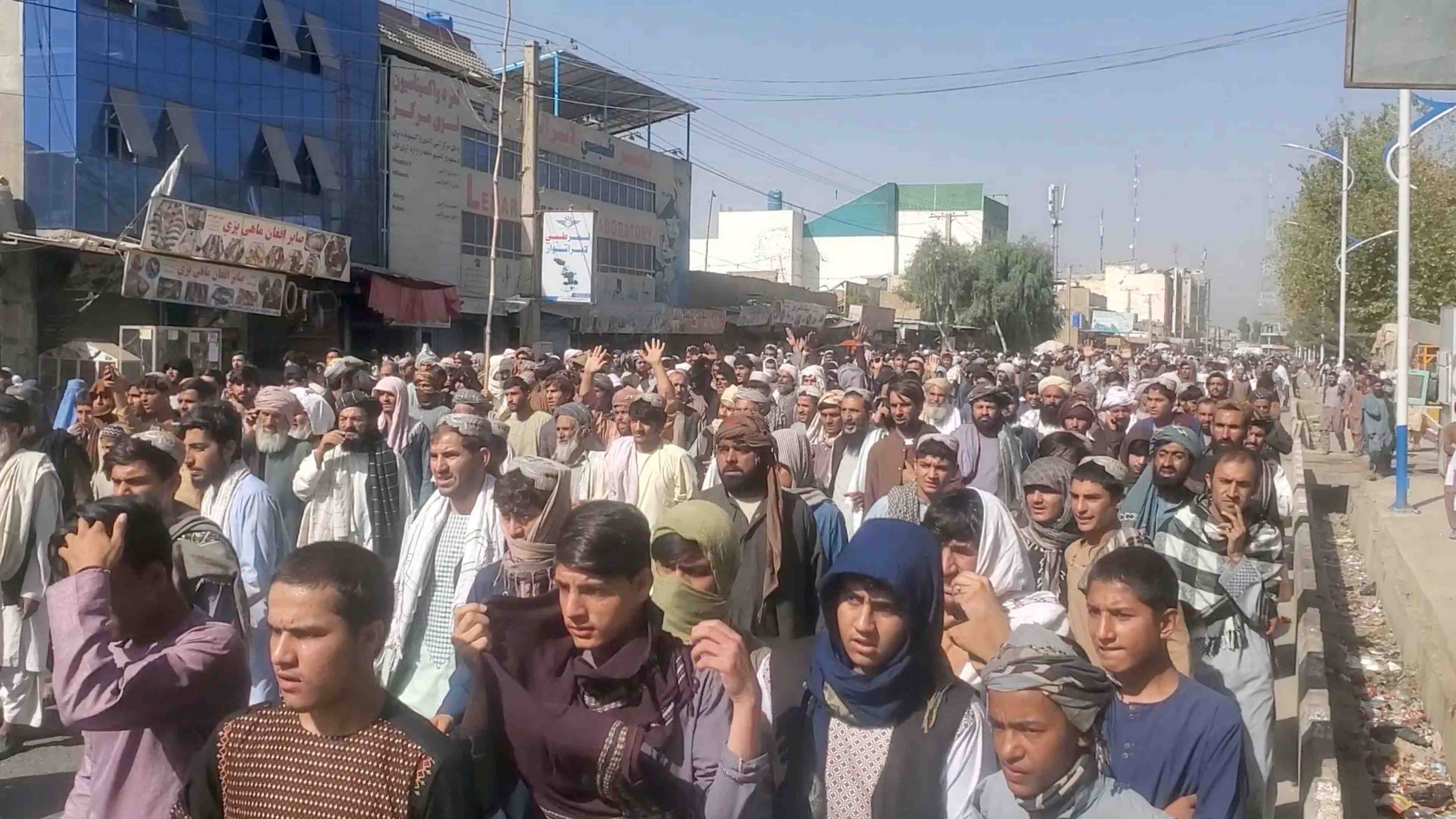 Afghanistan: manifestations a kandahar contre des expulsions ordonnees par les taliban
