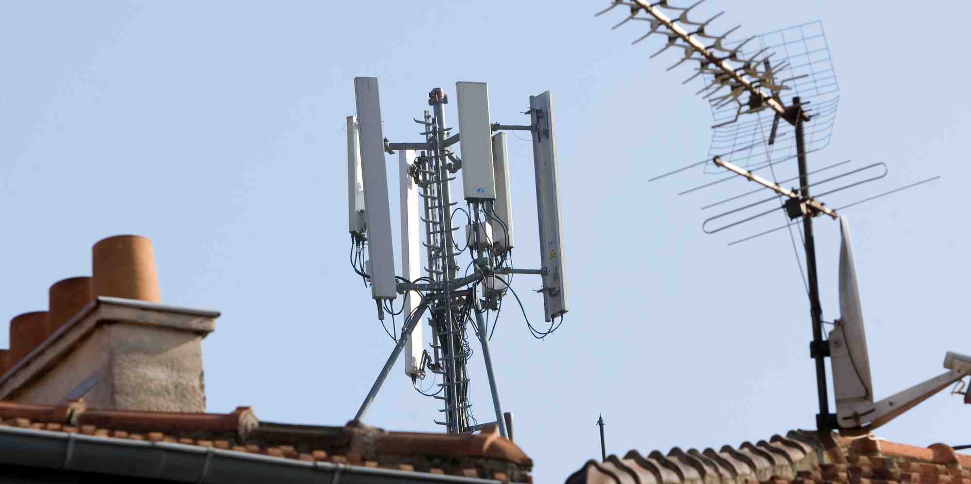 télécoms, antennes, mobile, 4G