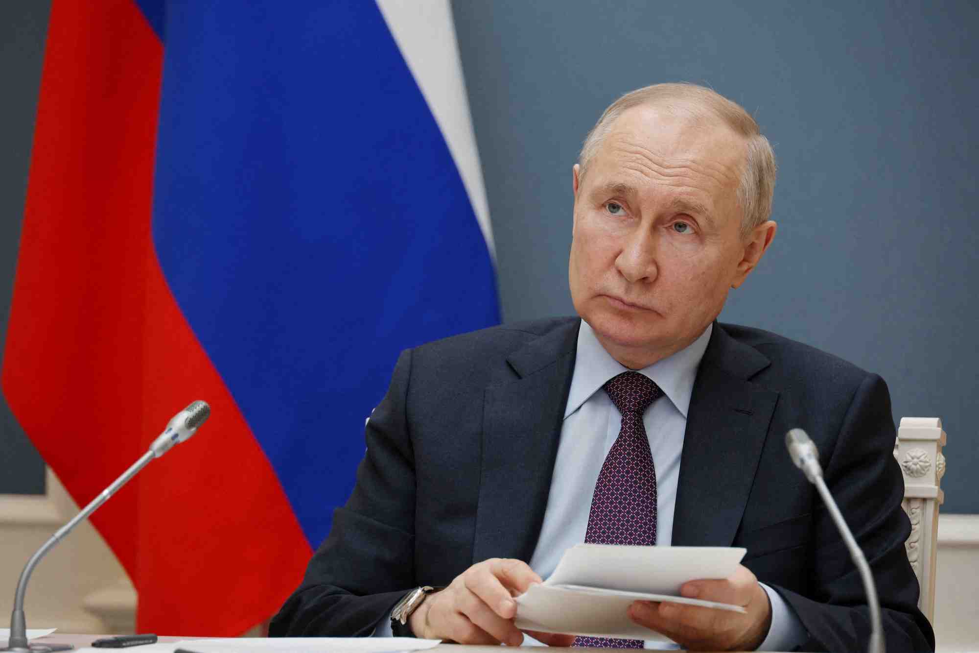 Le president russe vladimir poutine