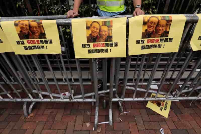 Le dissident chinois liu xiaobo hospitalite pour un cancer