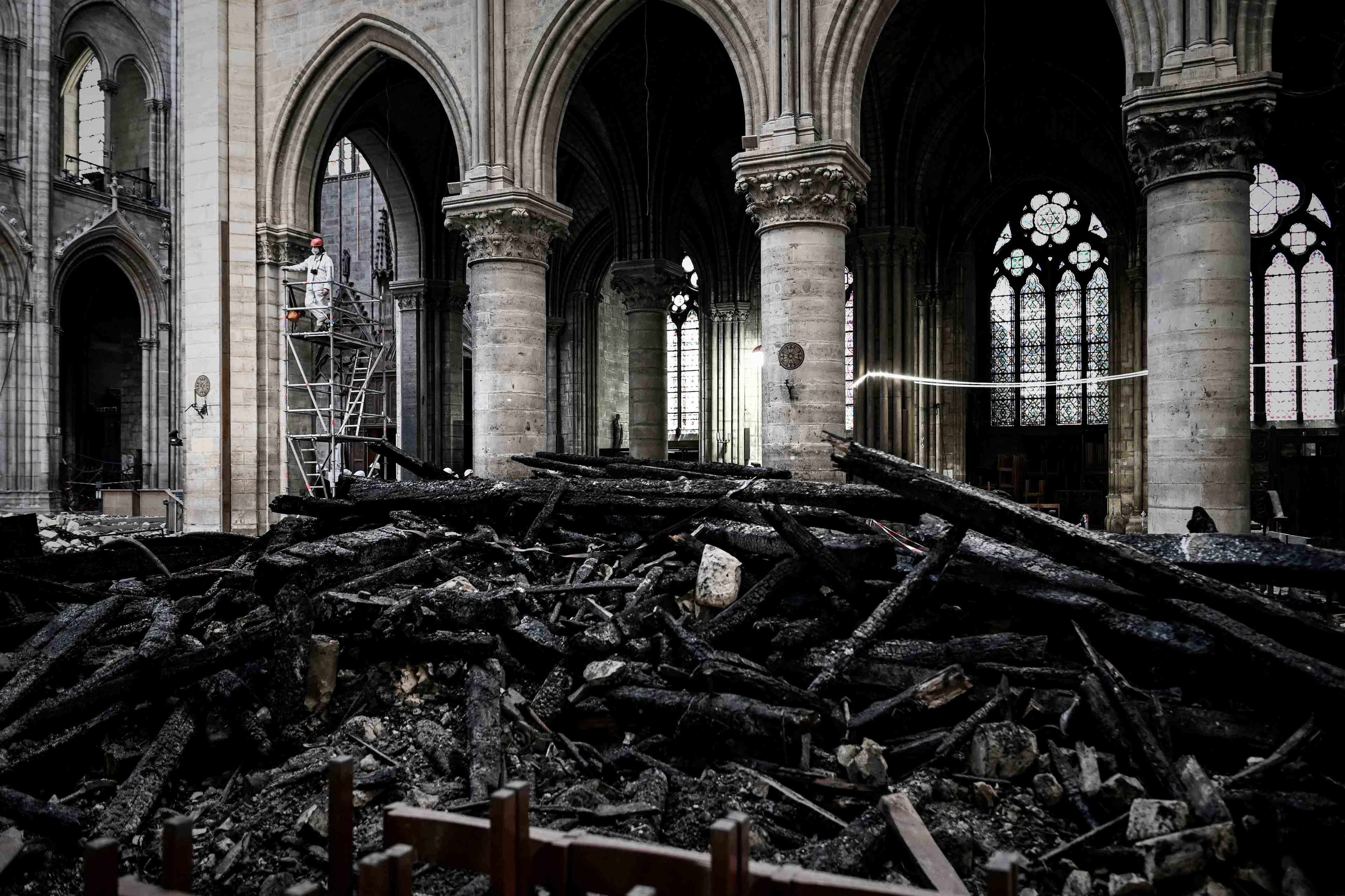 Notre-dame: 38 millions d'euros de dons effectifs, dit l'archeveque de paris