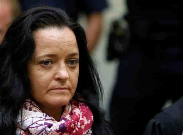 Allemagne: une neo-nazie condamnee a la reclusion a perpetuite