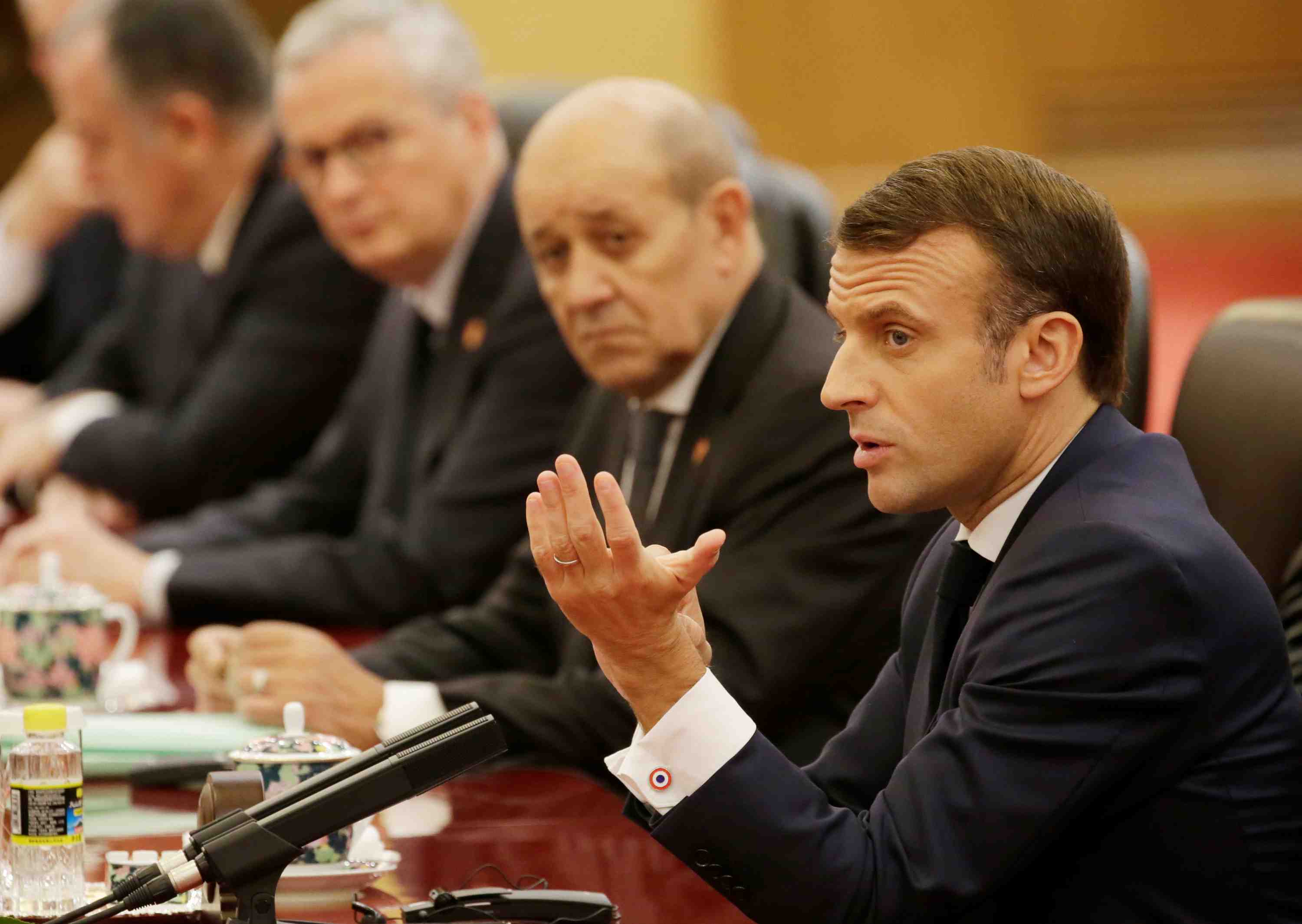 Teheran a decide "explicitement" de sortir de l'accord nucleaire, dit macron