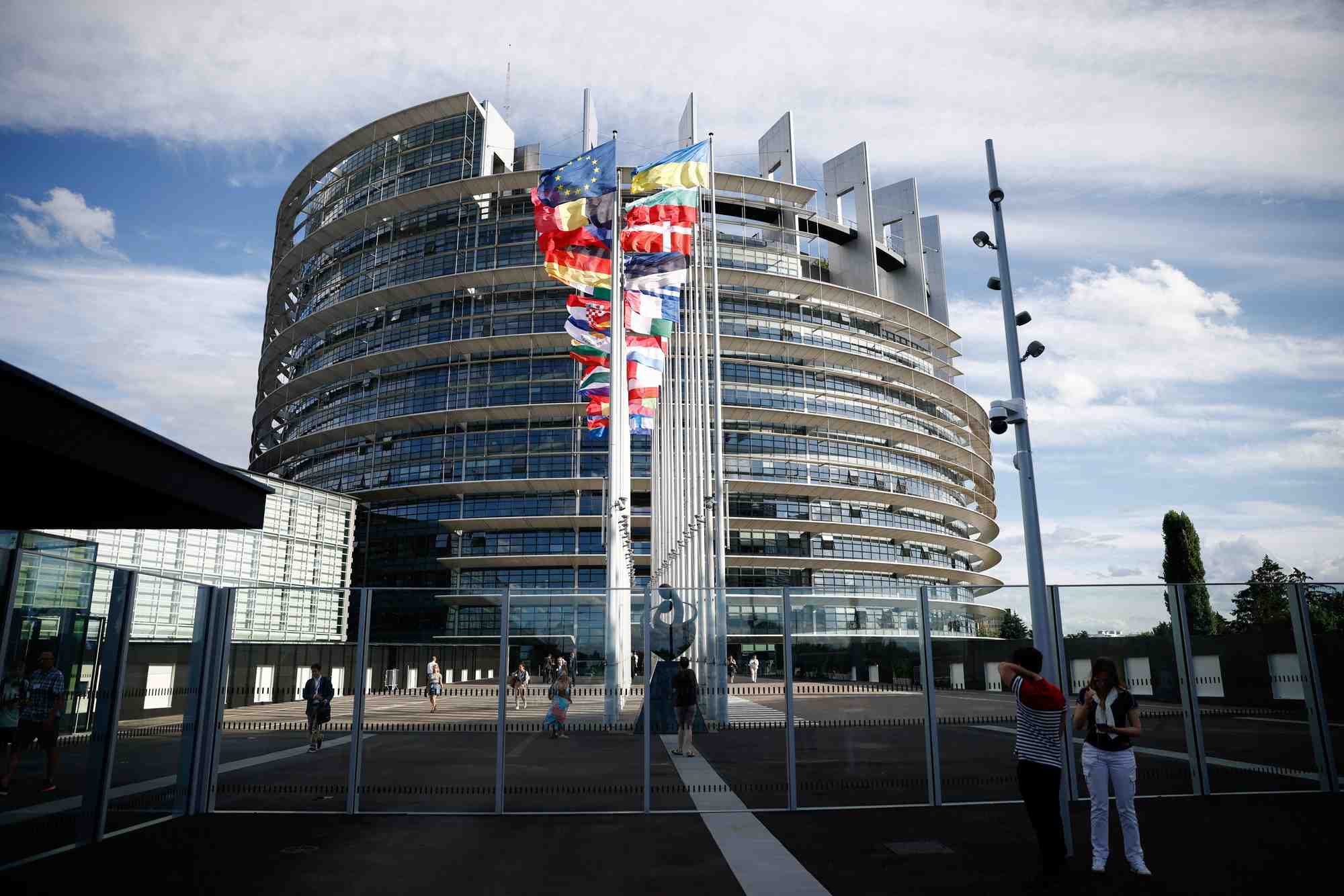 Session pleniere du parlement europeen nouvellement elu a strasbourg