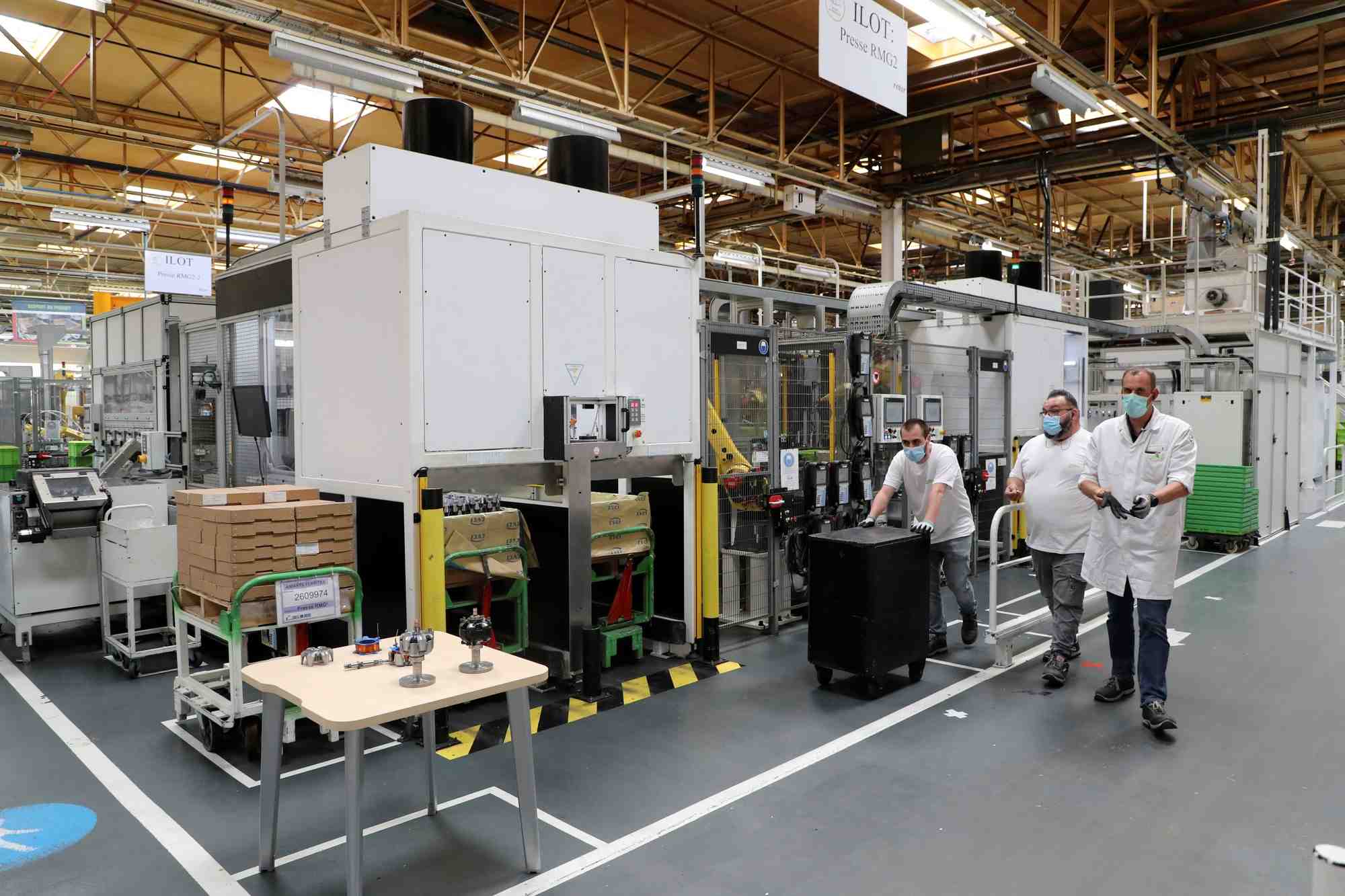 France: poursuite du redressement de la production industrielle en juin