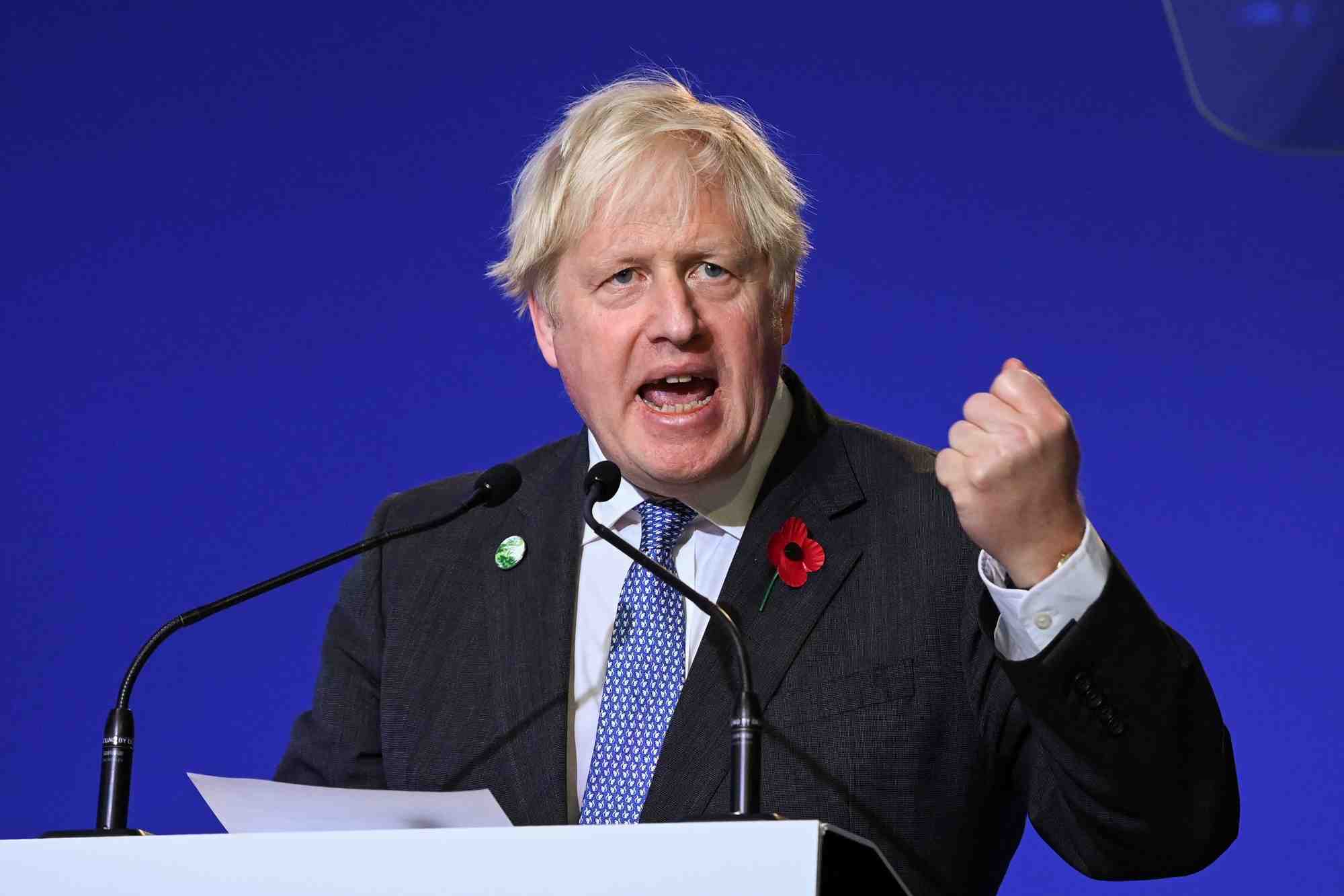 Boris Johnson, climat, COP26