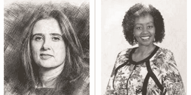 Lamia Tazi & Flora Mutahi
