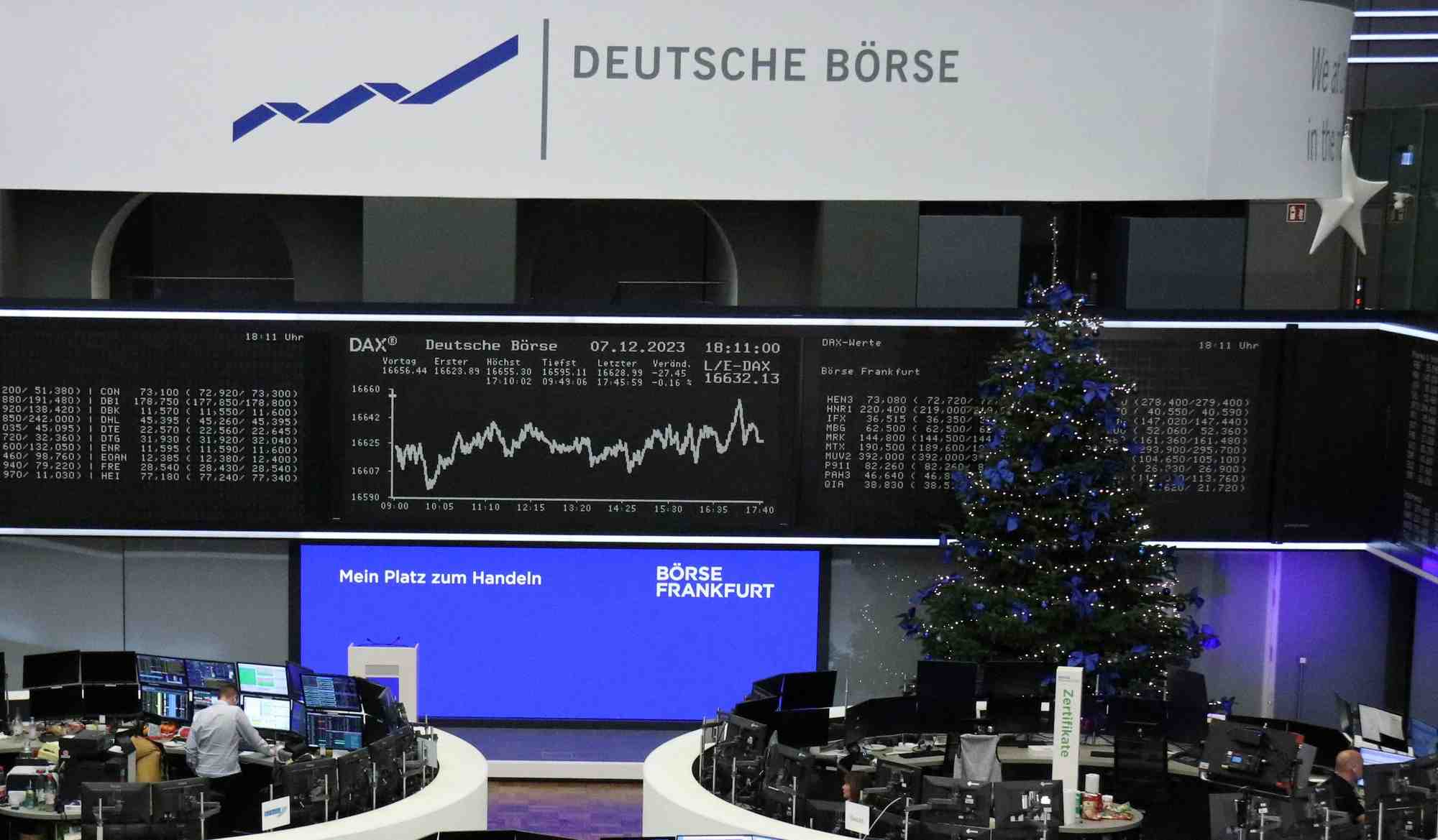 La bourse de francfort