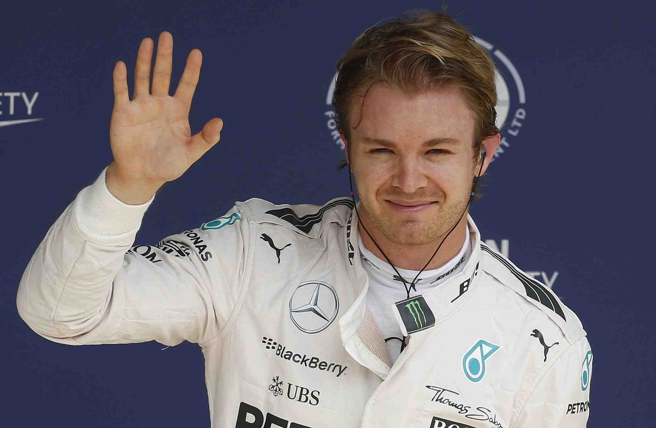 Rosberg en pole au bresil