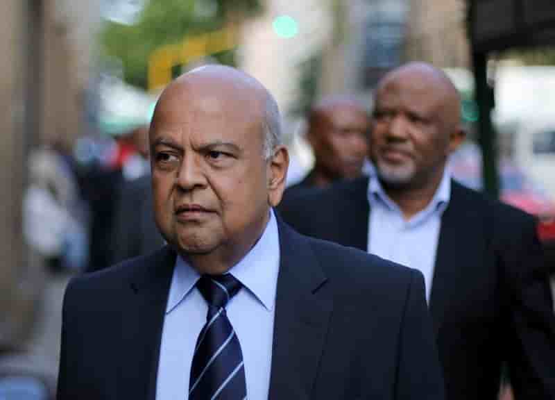 Le ministre sud-africain des finances limoge