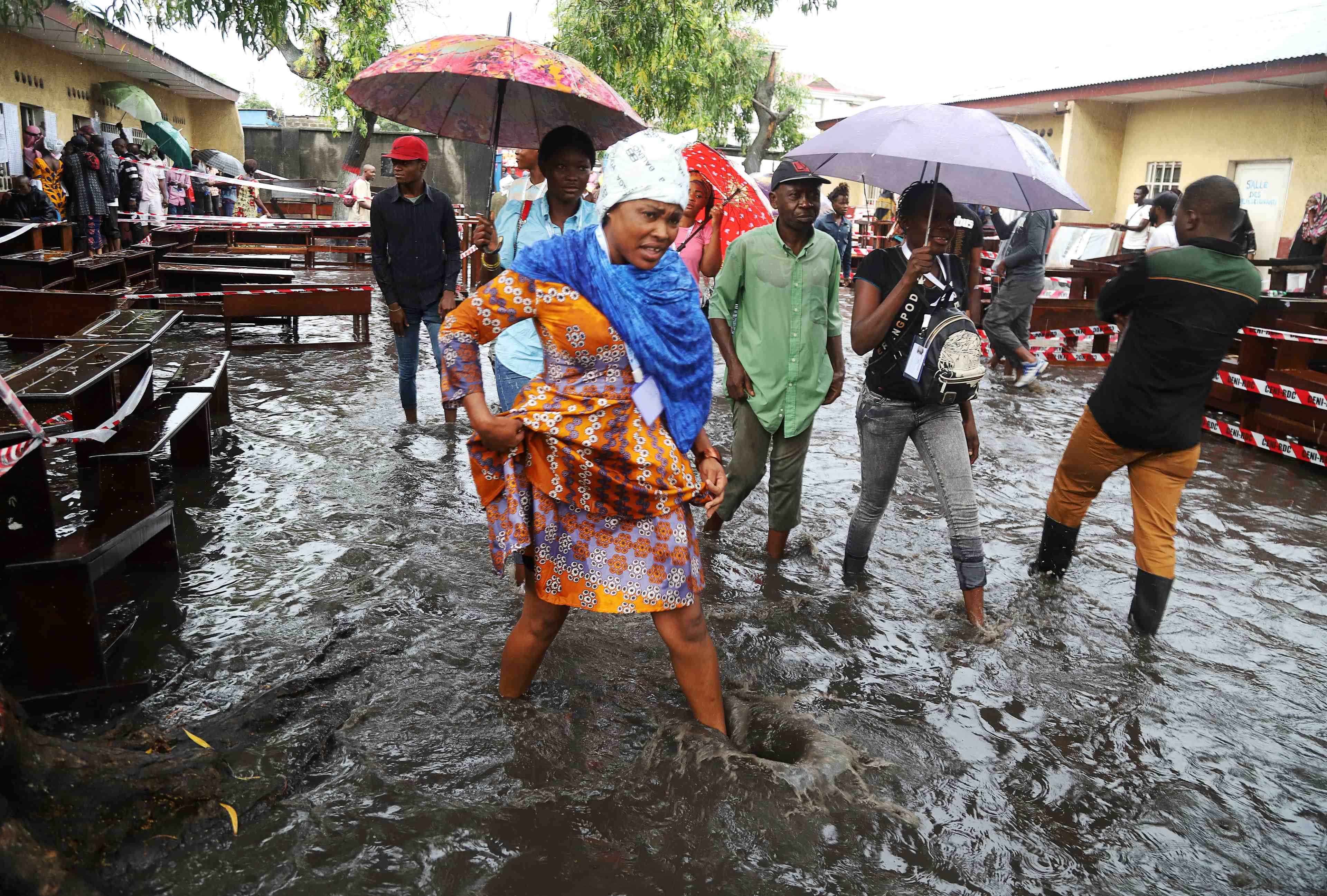 Scrutin sous tension en rdc
