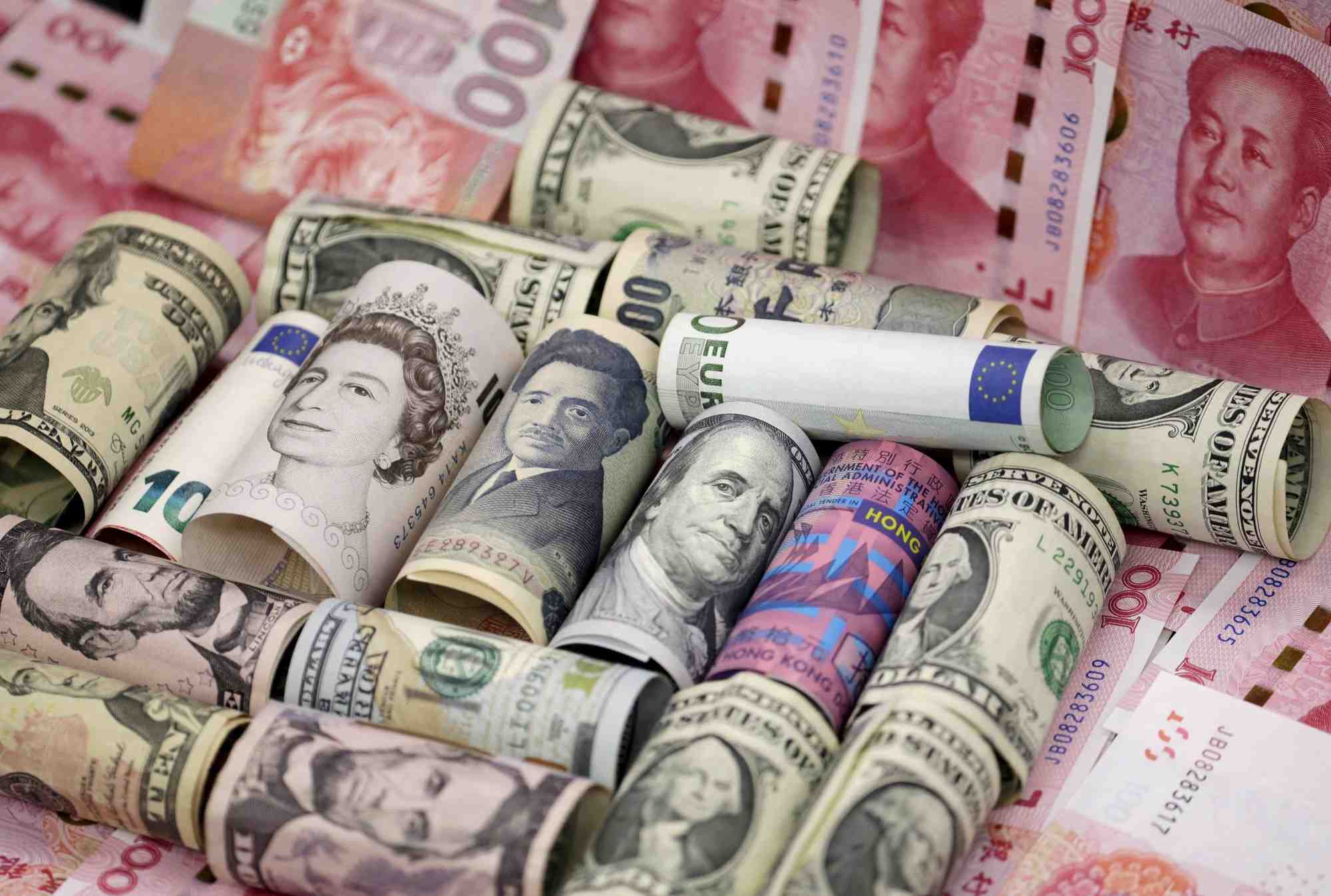 Des monnaies des principales economies mondiales