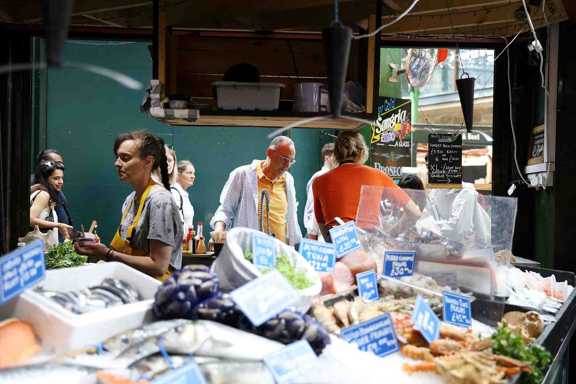 Le borough market de londres