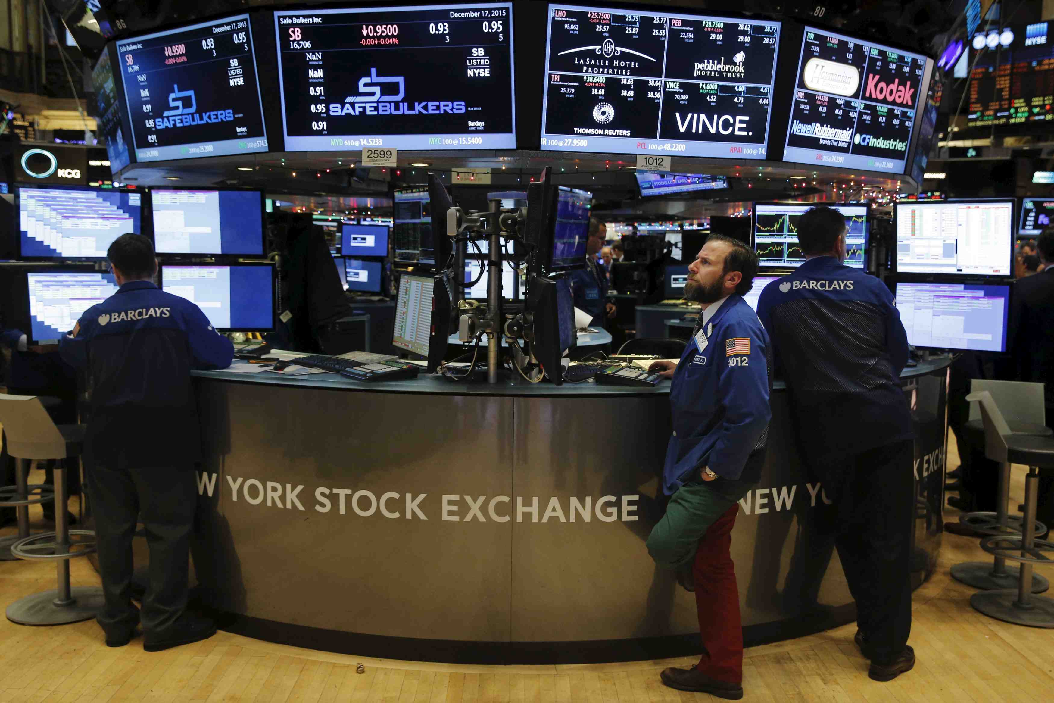 La bourse de new york recule dans les premiers echanges