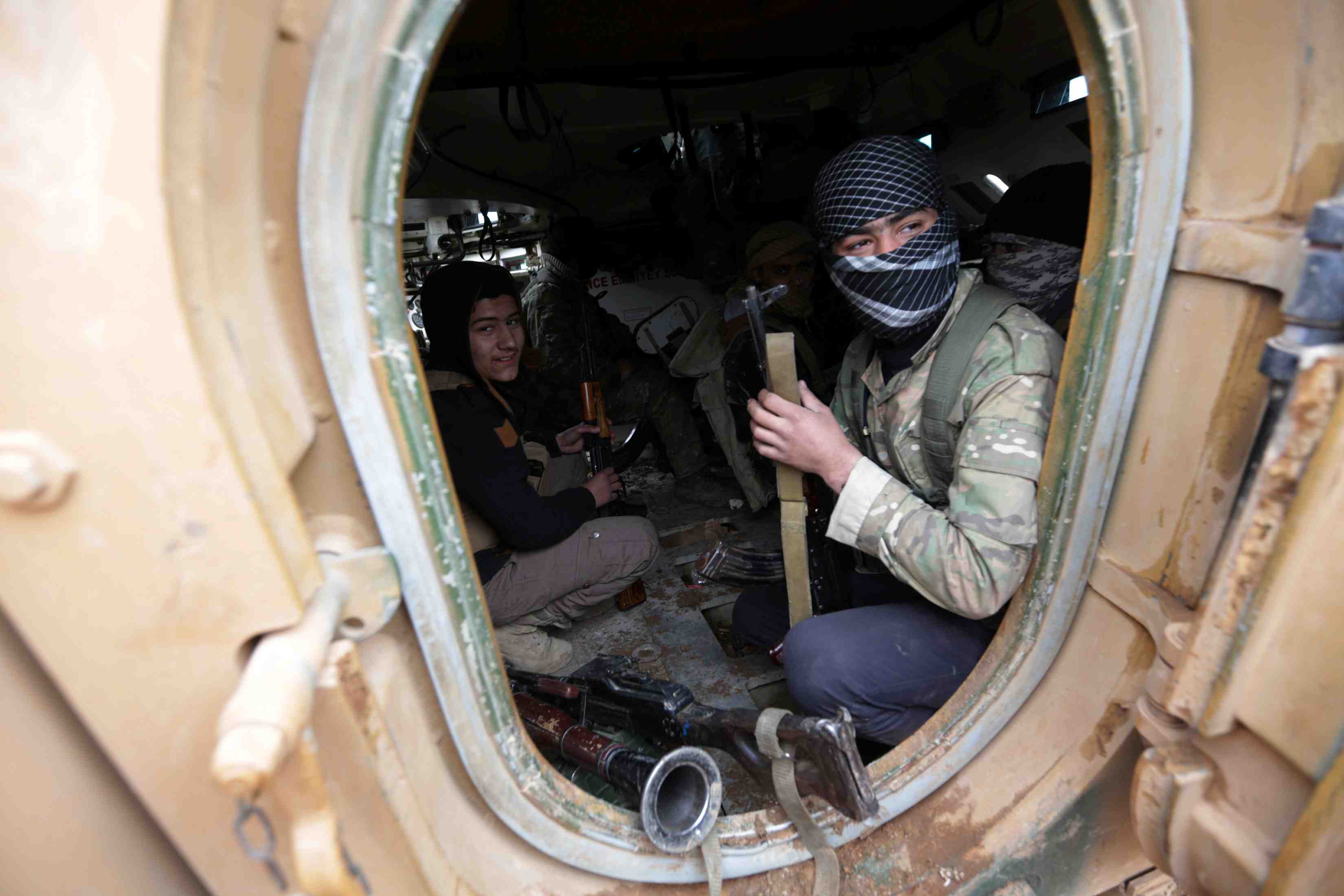 Operation russe et turque a al bab