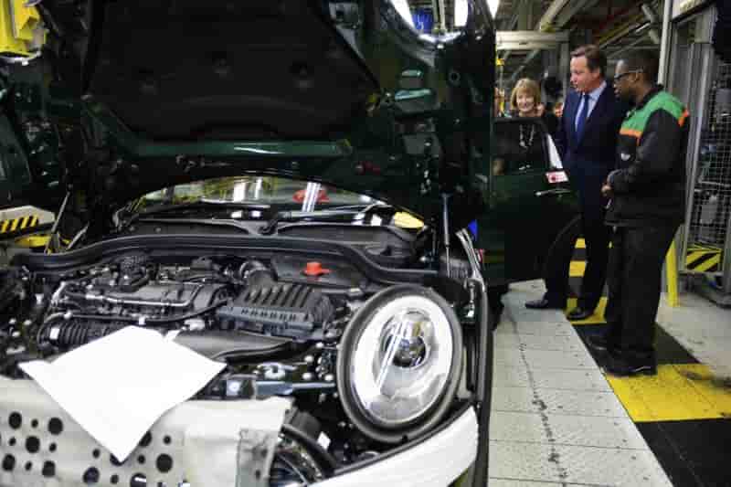 La production automobile britannique a atteint un pic de 17 ans