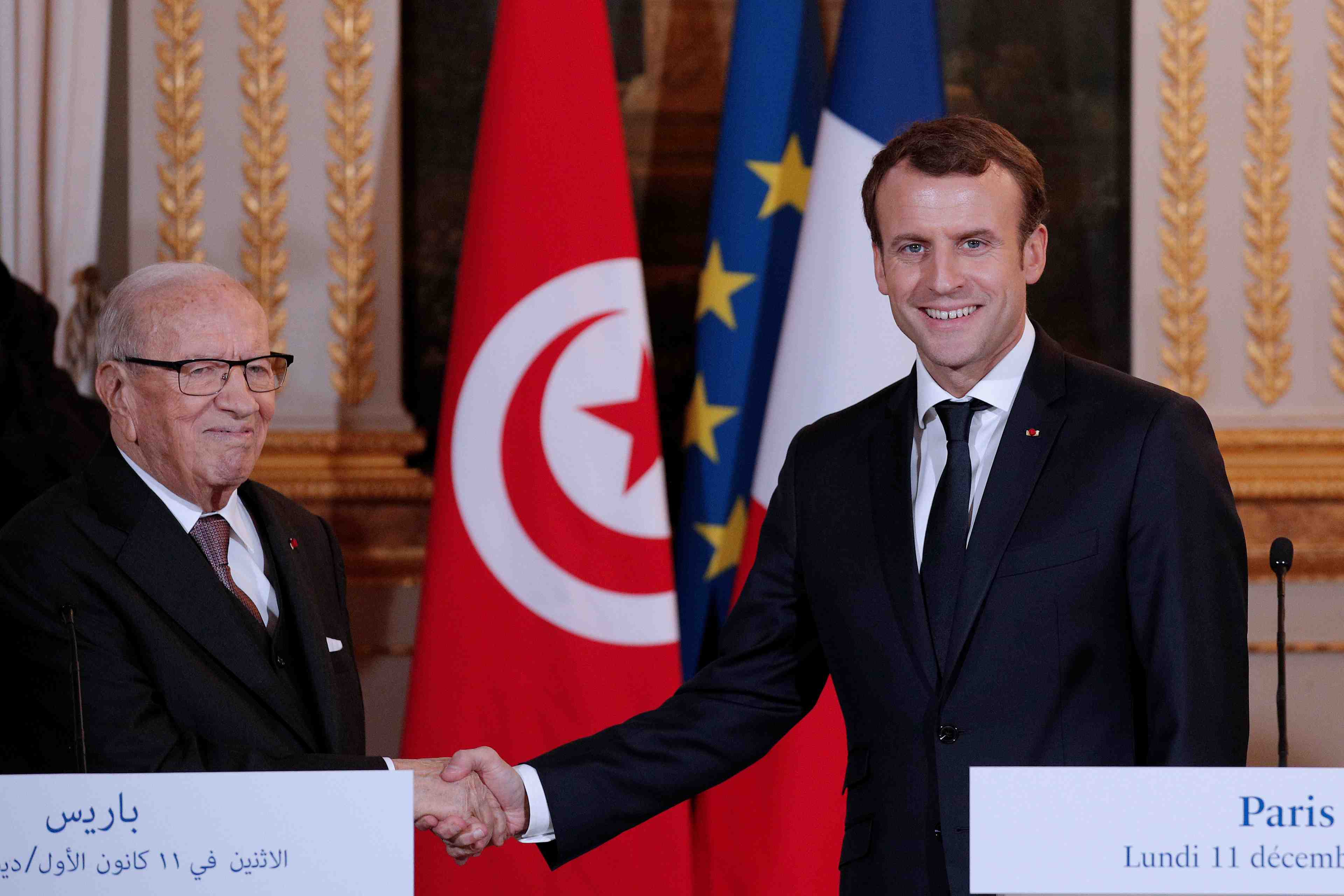 Paris ne laissera pas la tunisie seule face au terrorisme, affirme macron