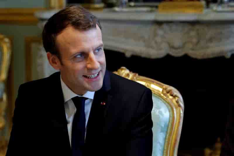 Macron a la prison surpeuplee de fresnes, sans presse