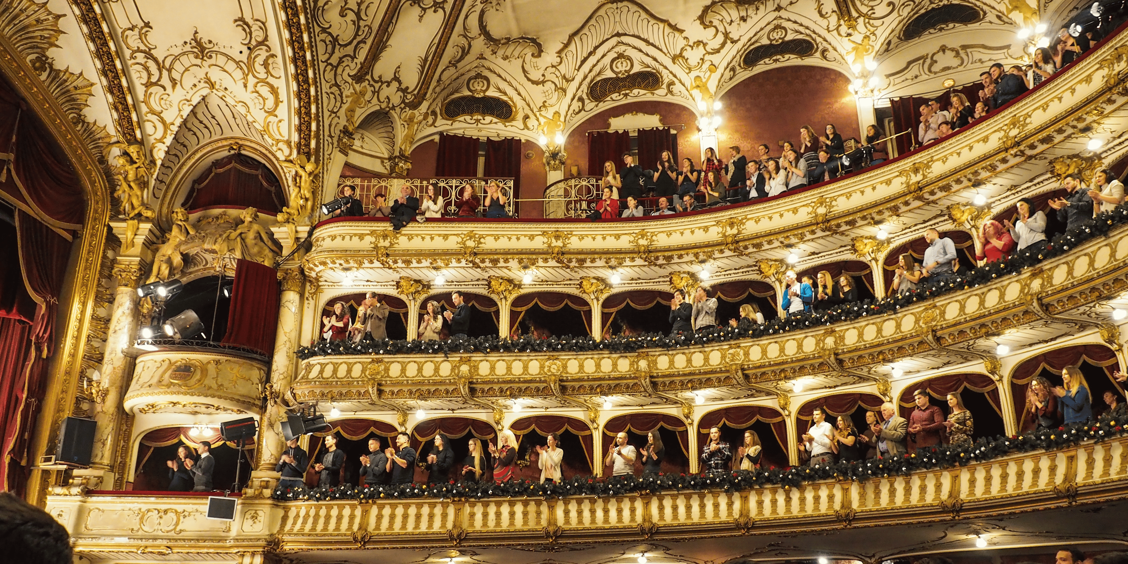 Illustration théâtre, salle de spectacle, comédie, culture