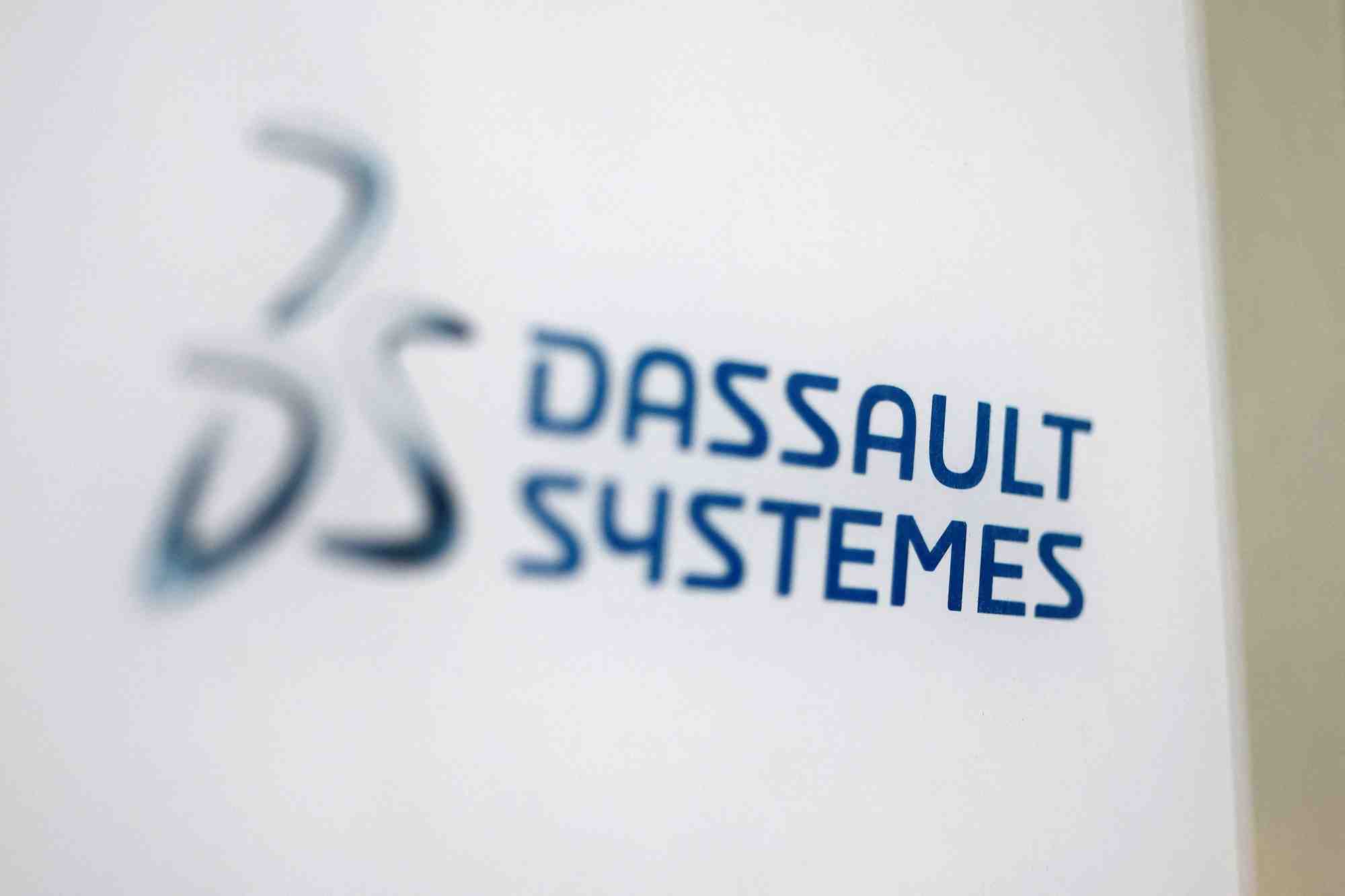 Le logo de dassault systemes