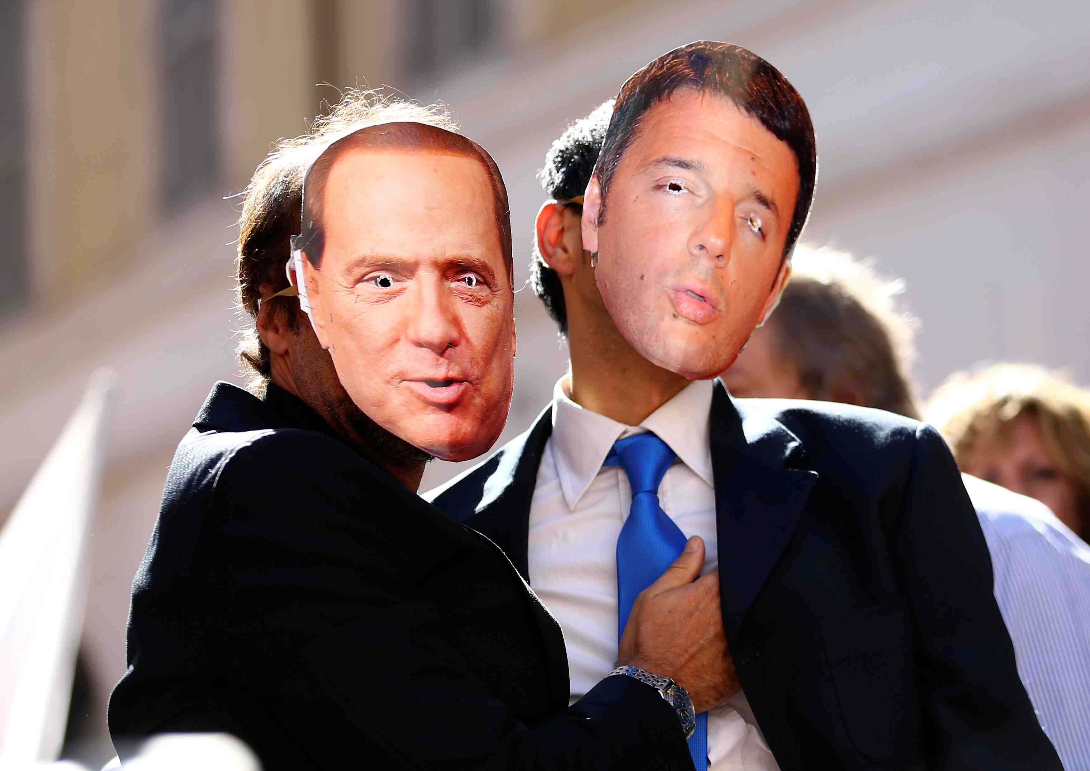 Manifestation du m5s a rome contre la loi electorale