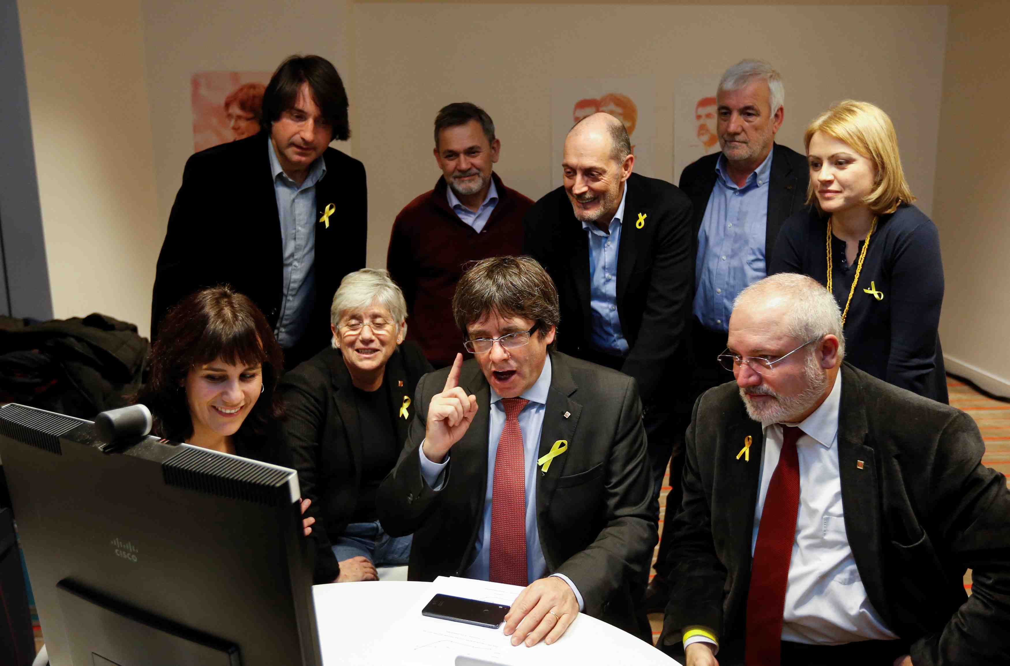 Puigdemont bien place pour redevenir president de la catalogne