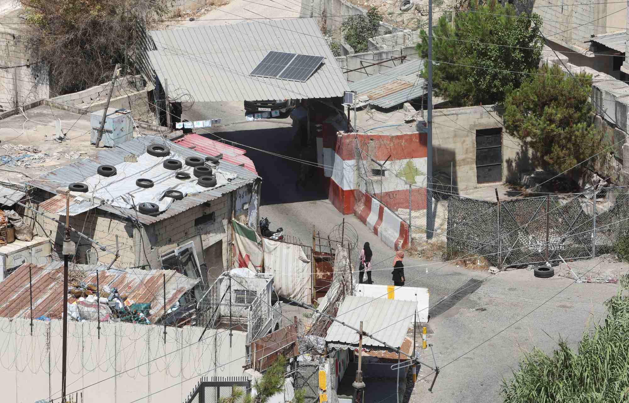 Photo du camp de refugies palestiniens d'ain el-heloue