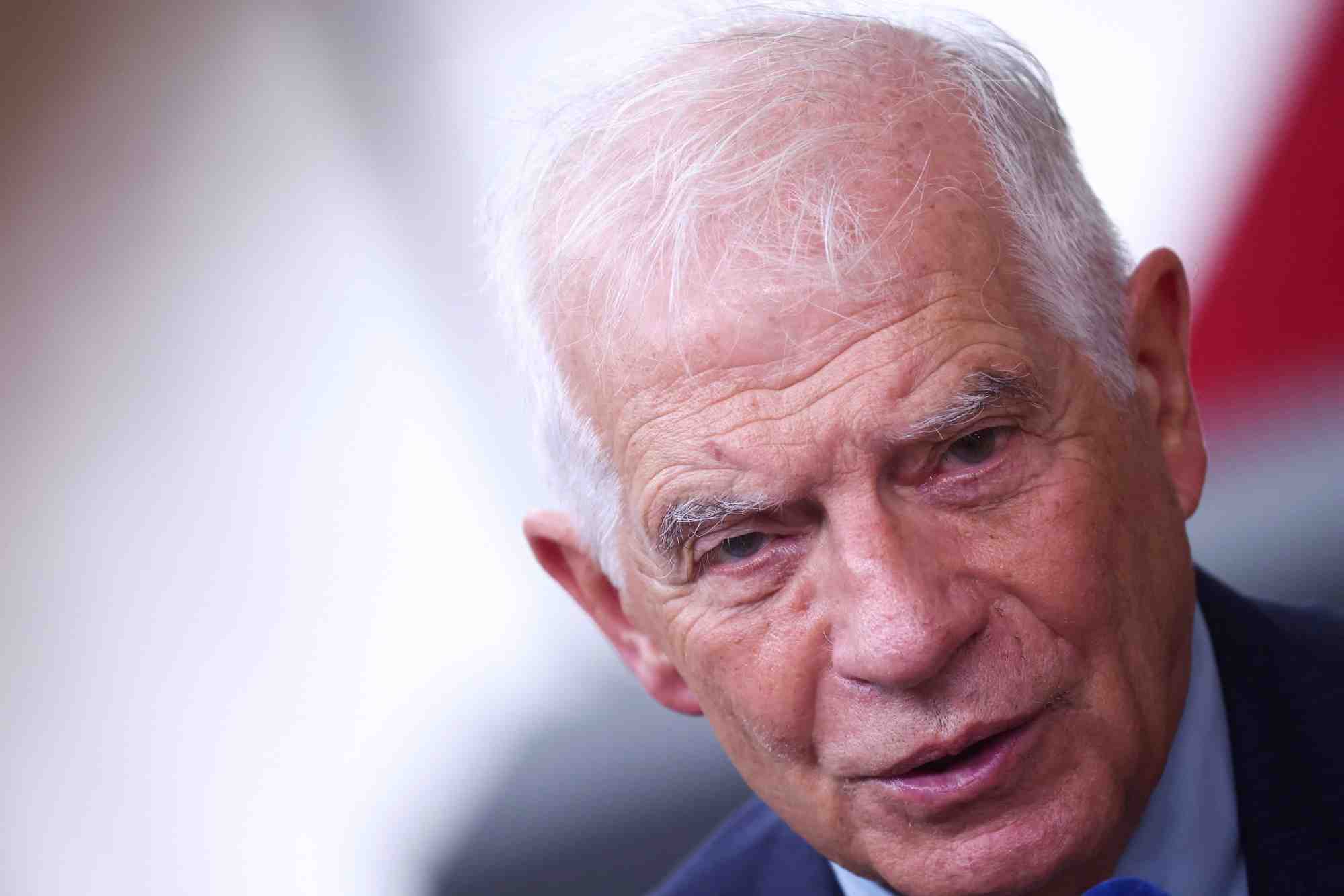 Le chef de la diplomatie de l'union europeenne josep borrell