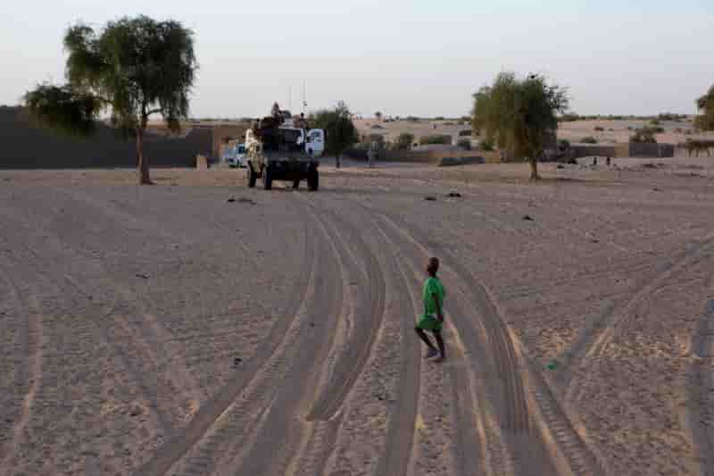 Cooperation entre les soldats francais, nigeriens et maliens au sahel