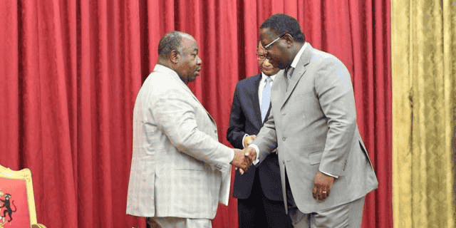 Emmanuel Issoze Ngondet Ali Bongo Gabon