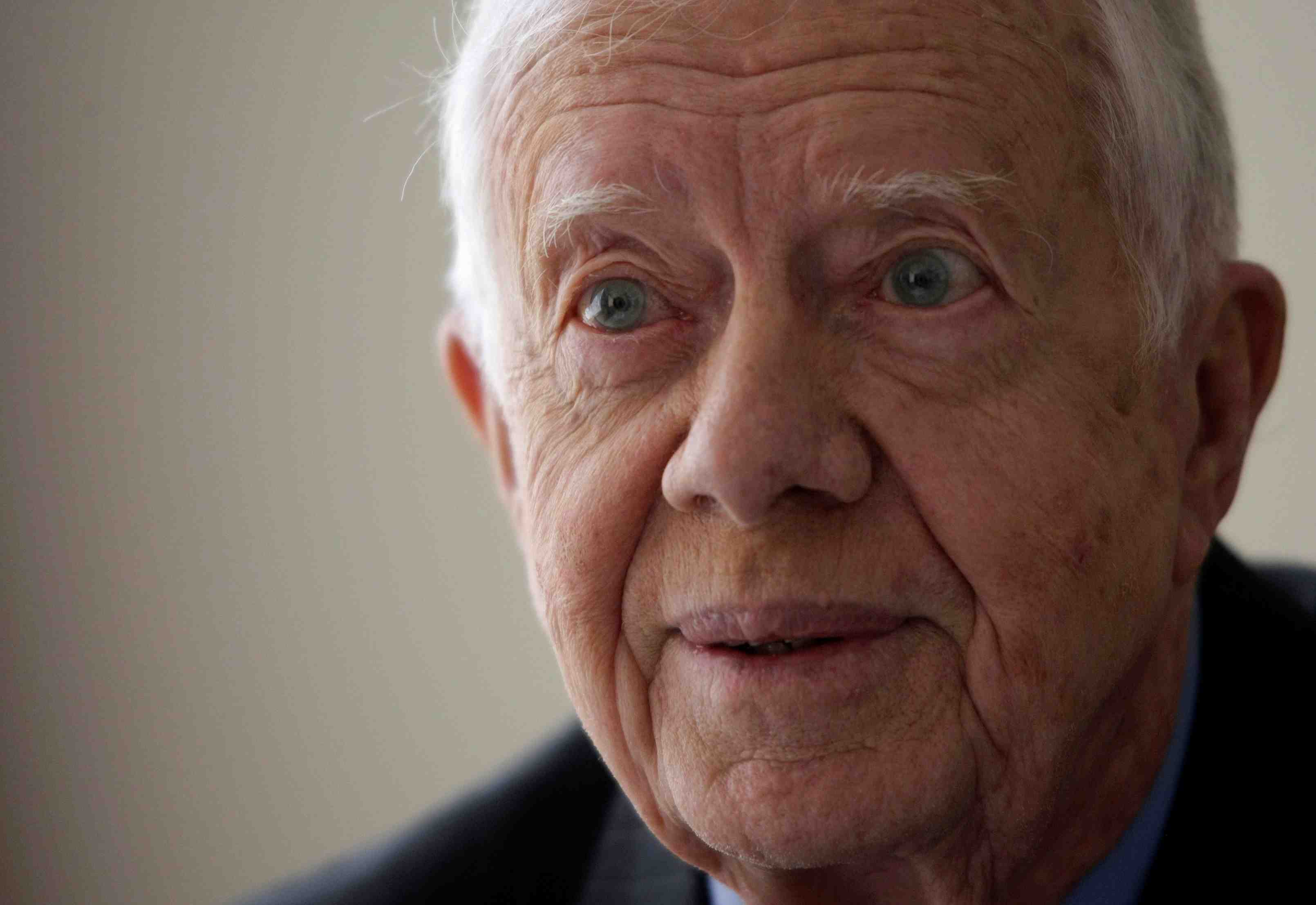L'ancien president jimmy carter hospitalise