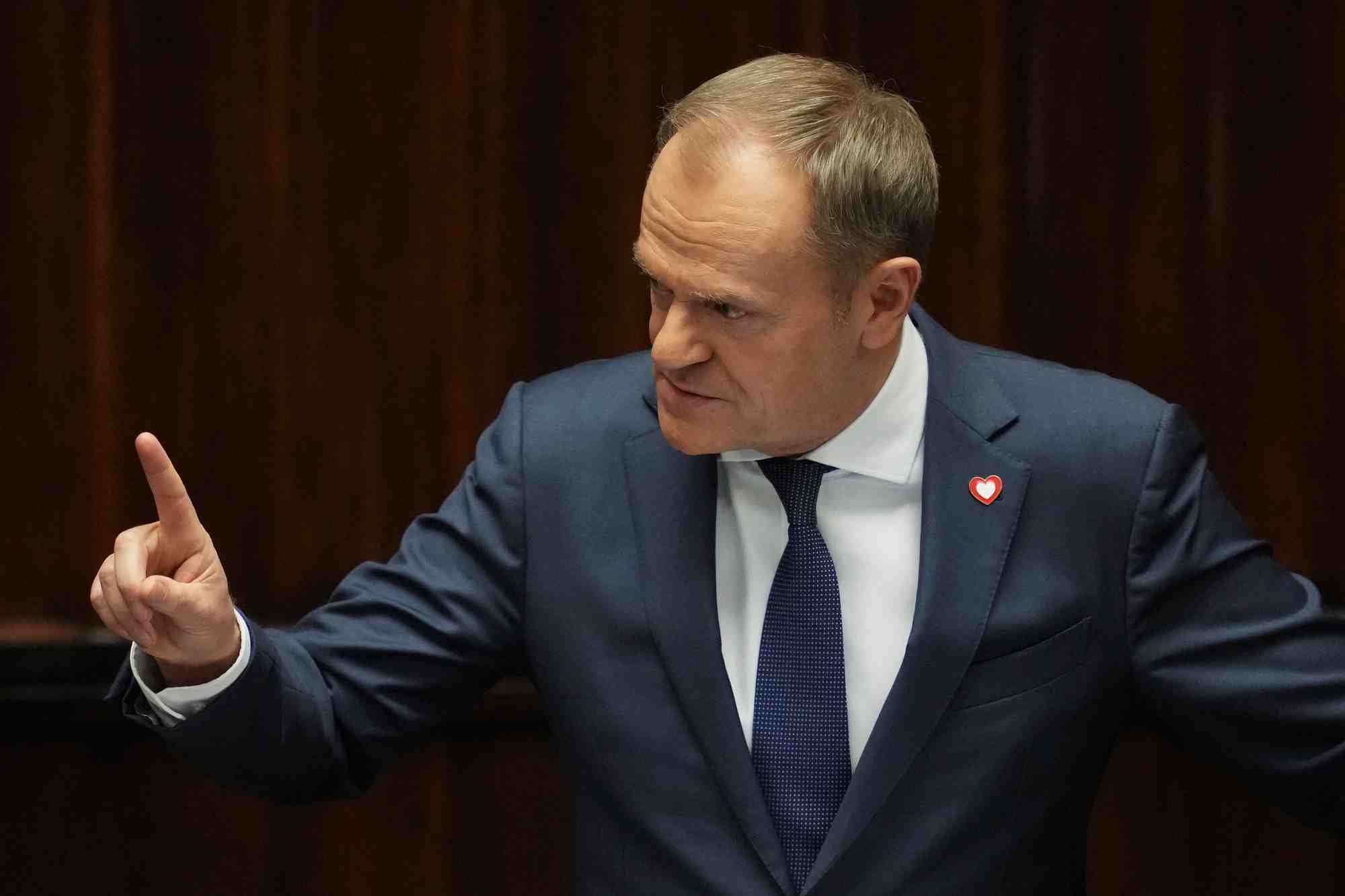 Le Premier ministre polonais Donald Tusk.