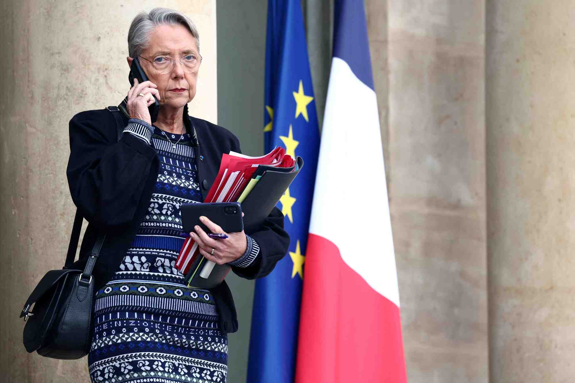 La premiere ministre francaise elisabeth borne