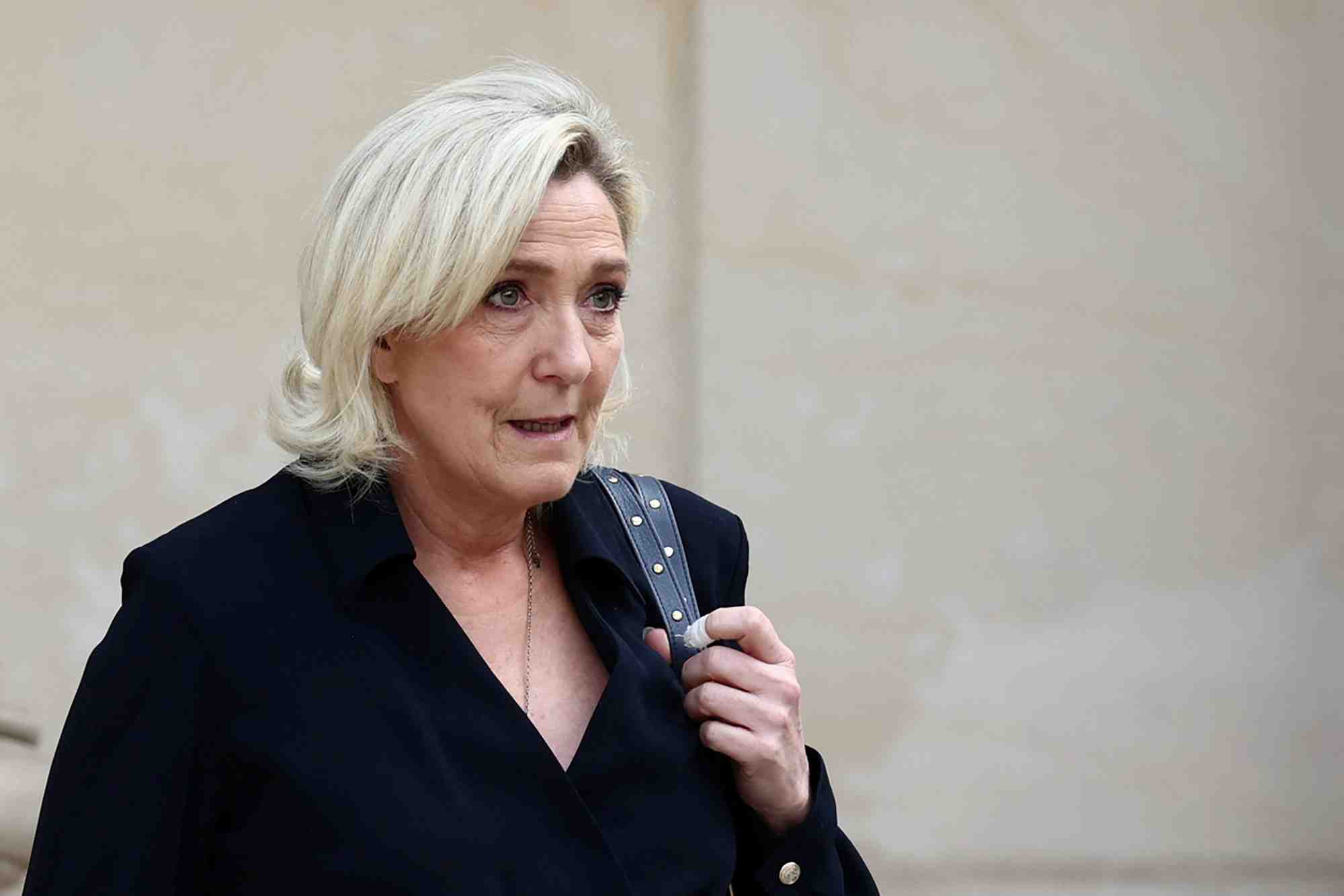 Newly-elected lawmakers make entry to the national assembly in paris