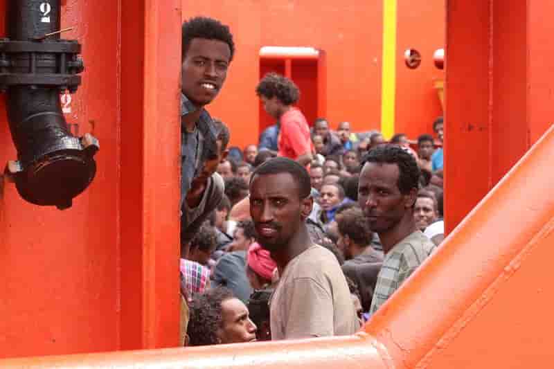 La marine italienne a secouru 5.200 migrants depuis jeudi