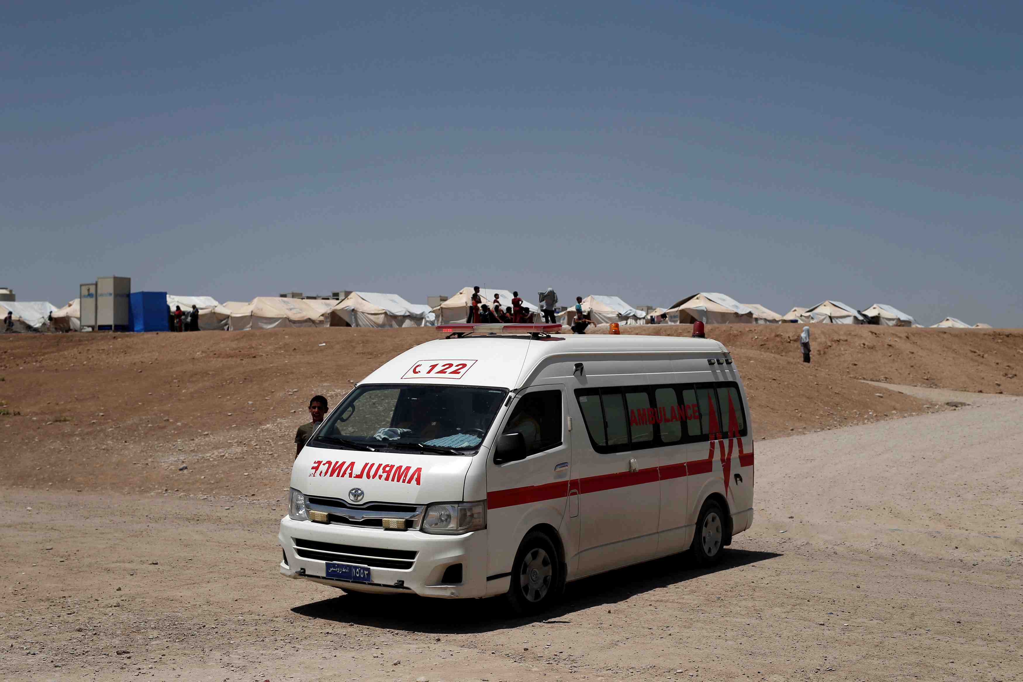 Intoxication alimentaire dans un camp irakien
