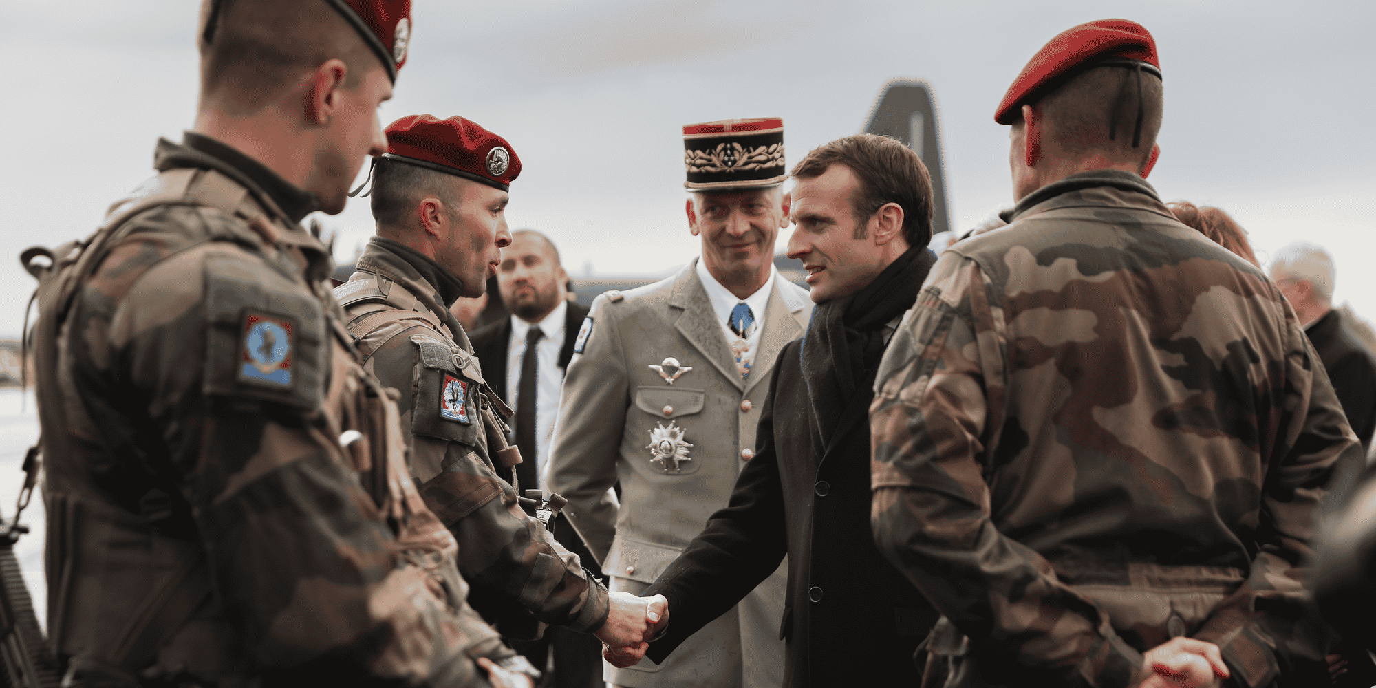 Visite d'Emmanuel Macron à Toulouse