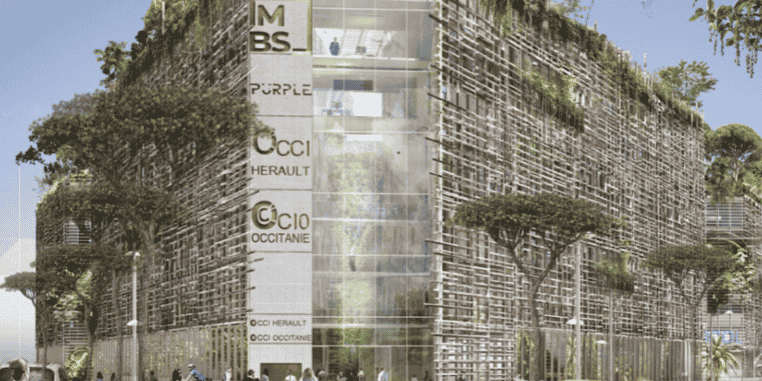 Le futur Campus de Montpellier Business School comptera quelque 28.000 m2 de surface de plancher sur le quartier Cambacérès de Montpellier.