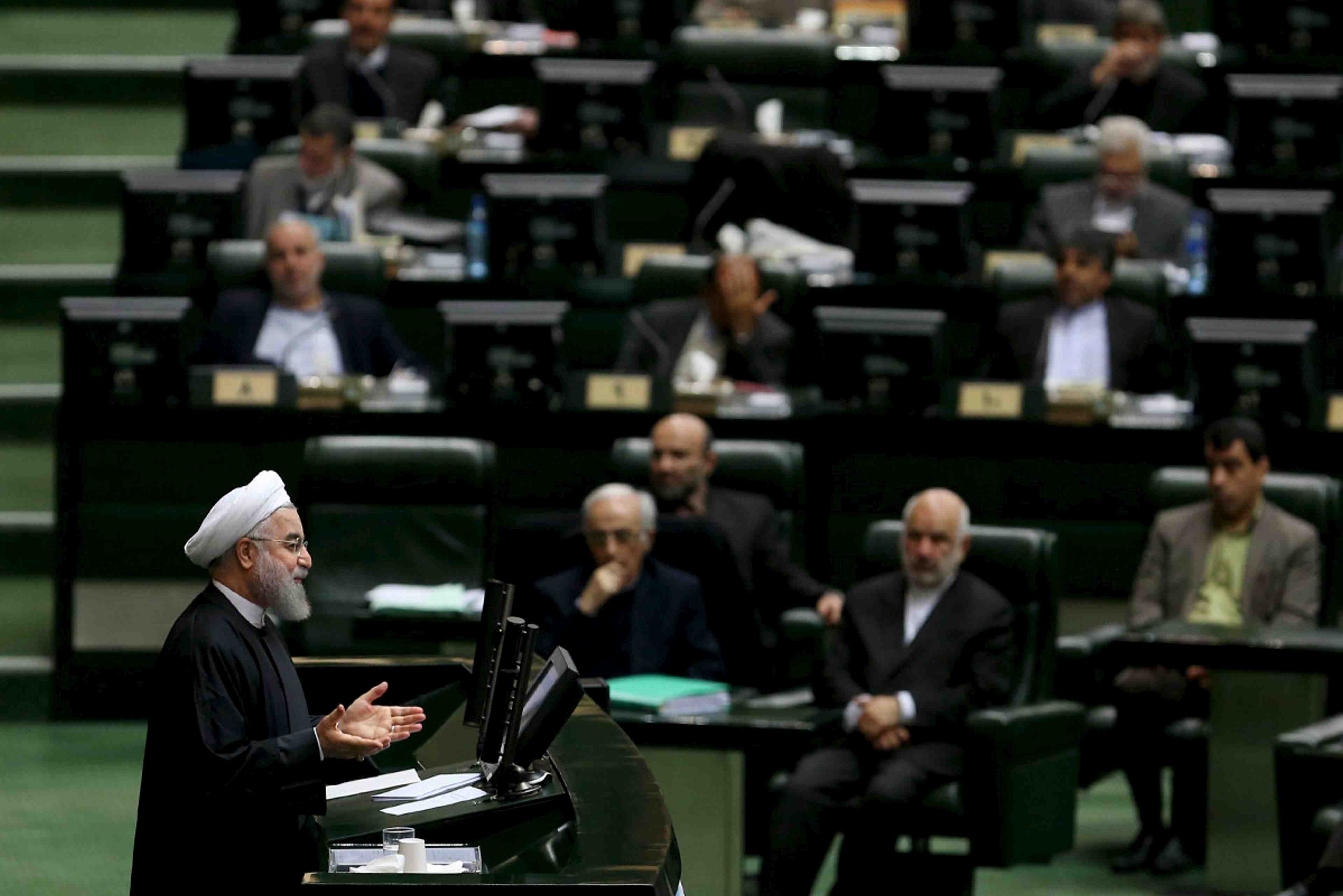 La levee des sanctions, une "page en or" de l'histoire de l'iran, selon son president