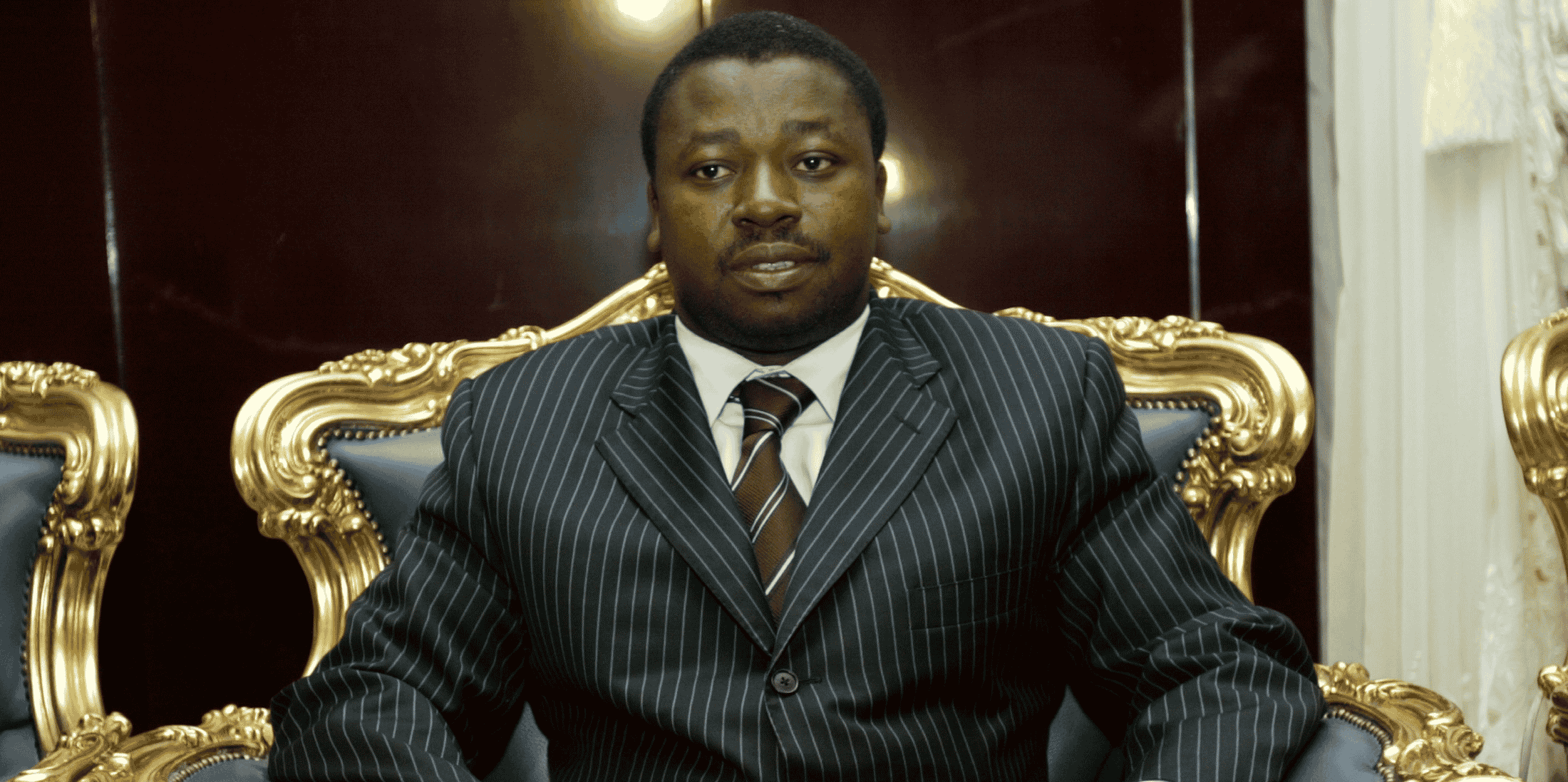 Faure Gnassingbé Togo Président trône