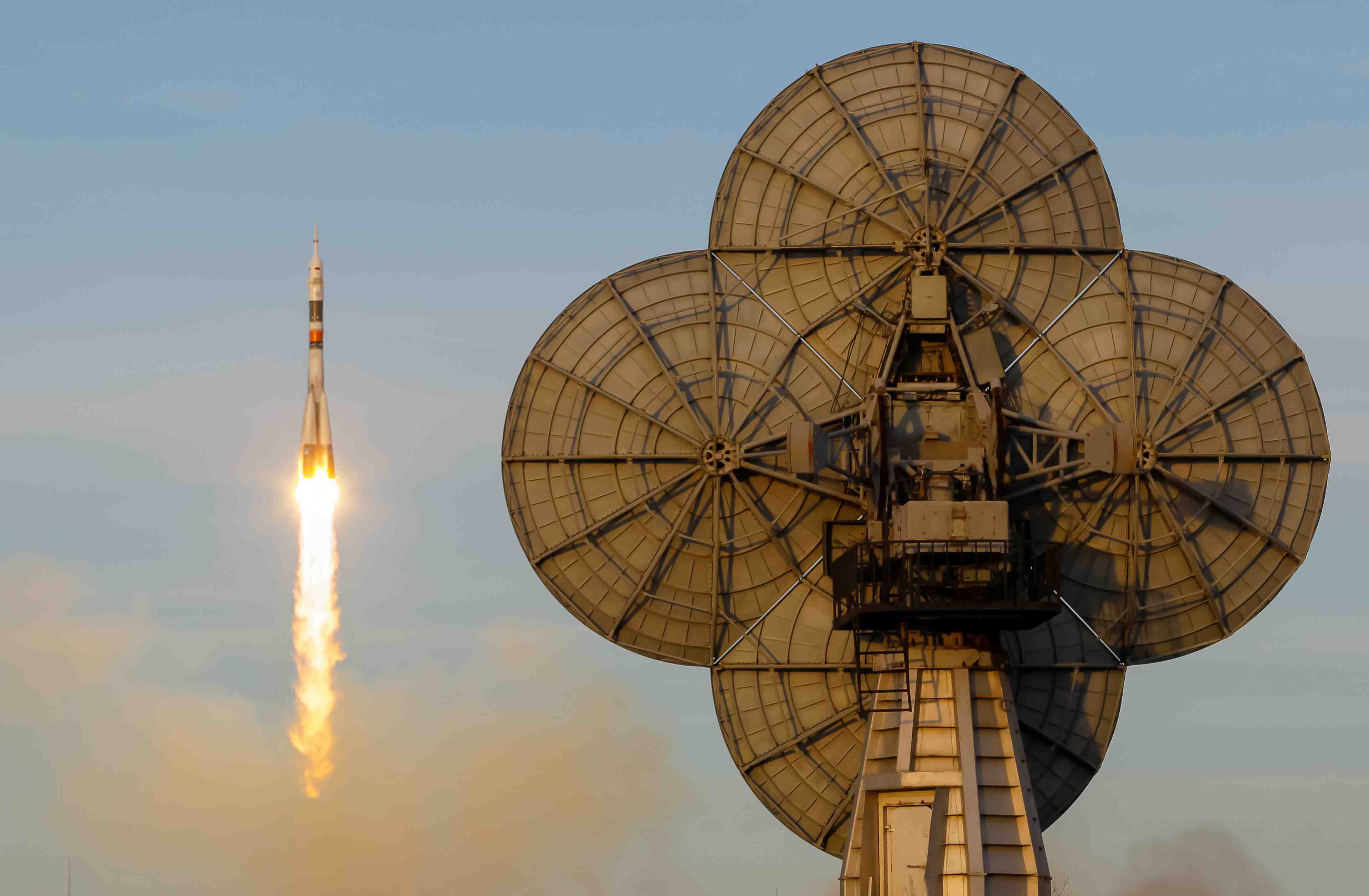 Premier voyage russe habite vers l'iss depuis l'accident d'octobre