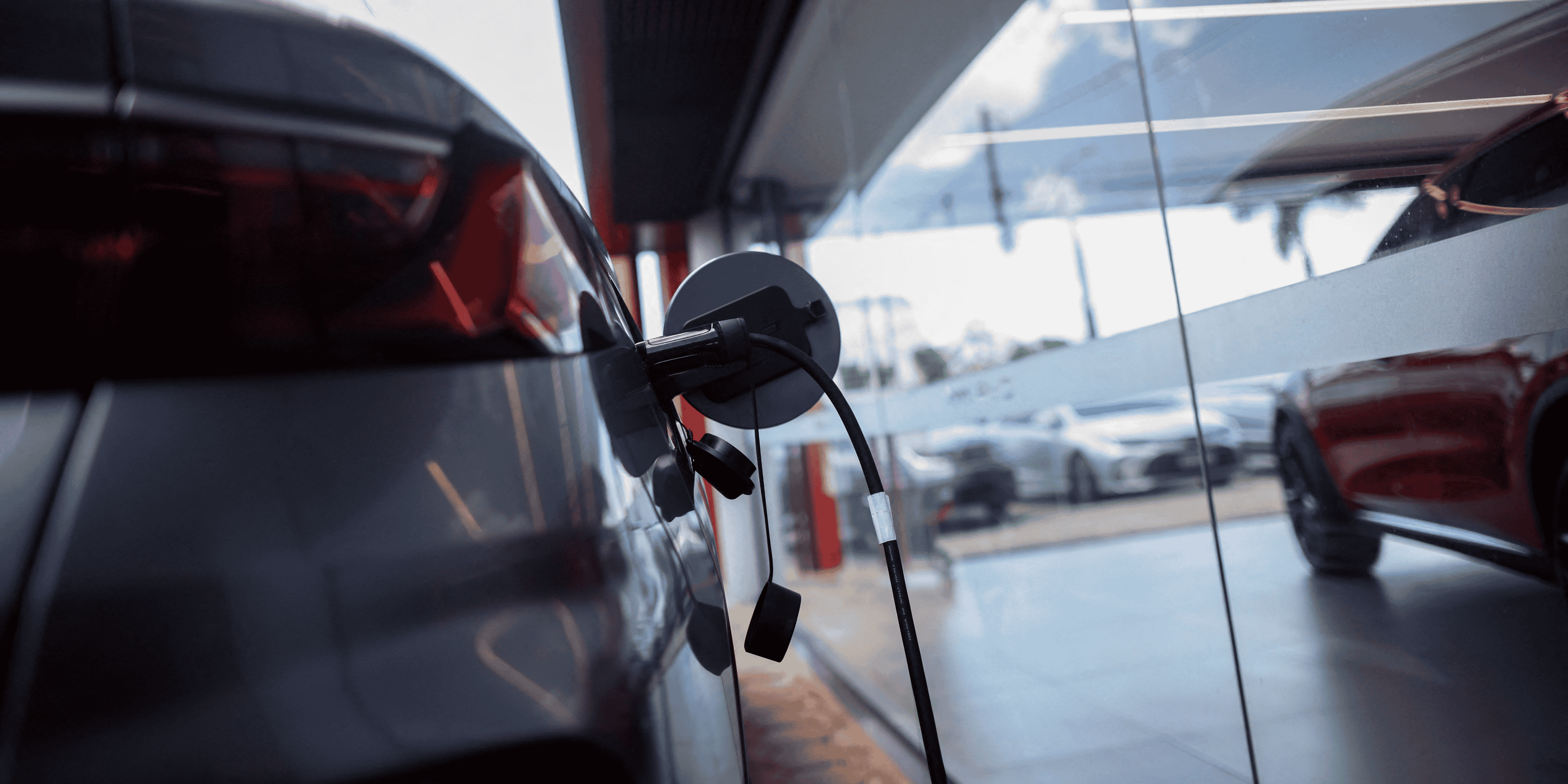 Un concessionnaire de vehicules electriques byd