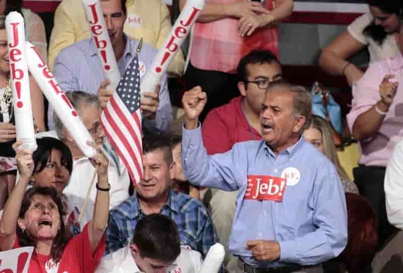 Jeb bush, candidat a l'investiture republicaine