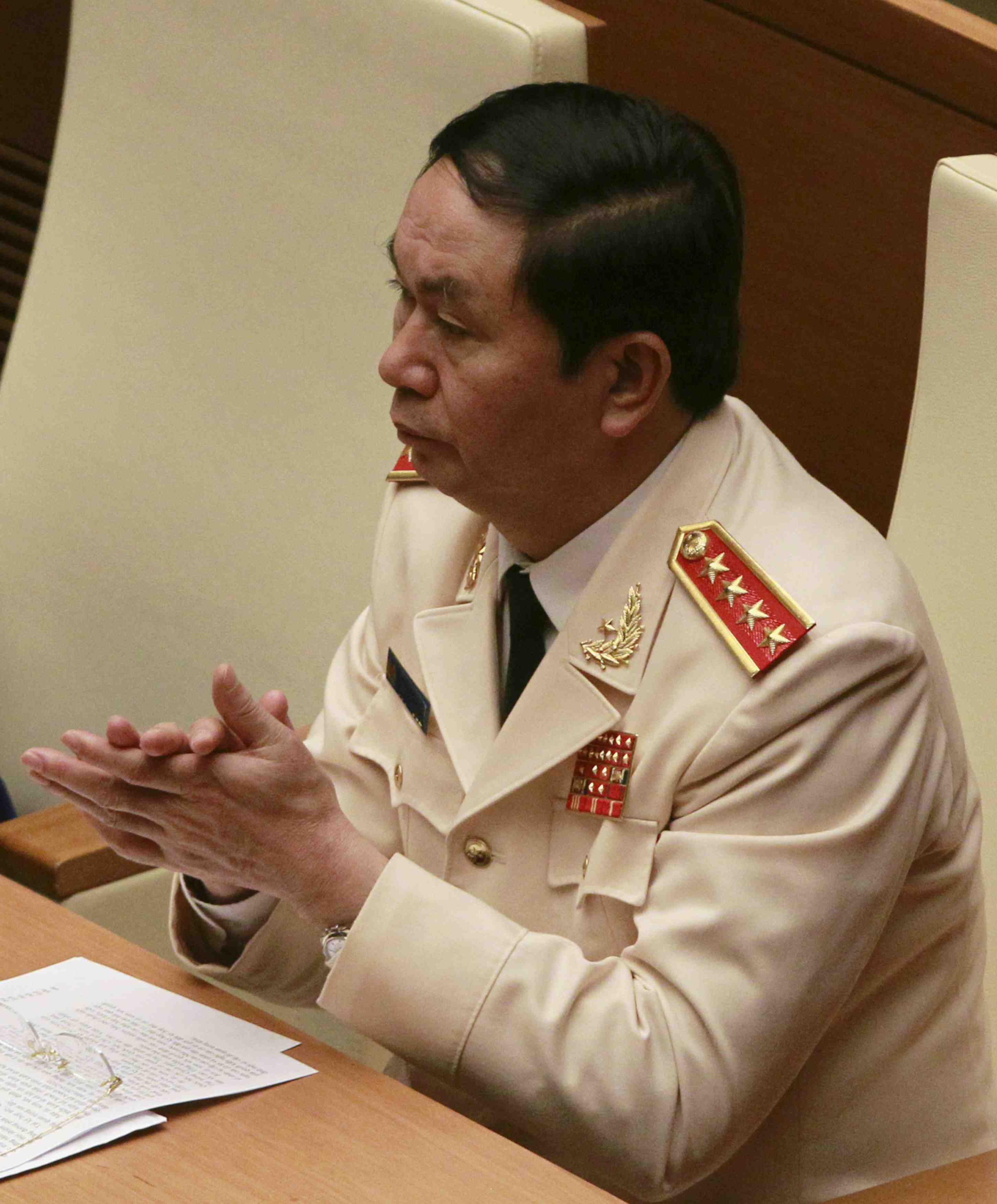Train dai quang investi a la presidence du vietnam