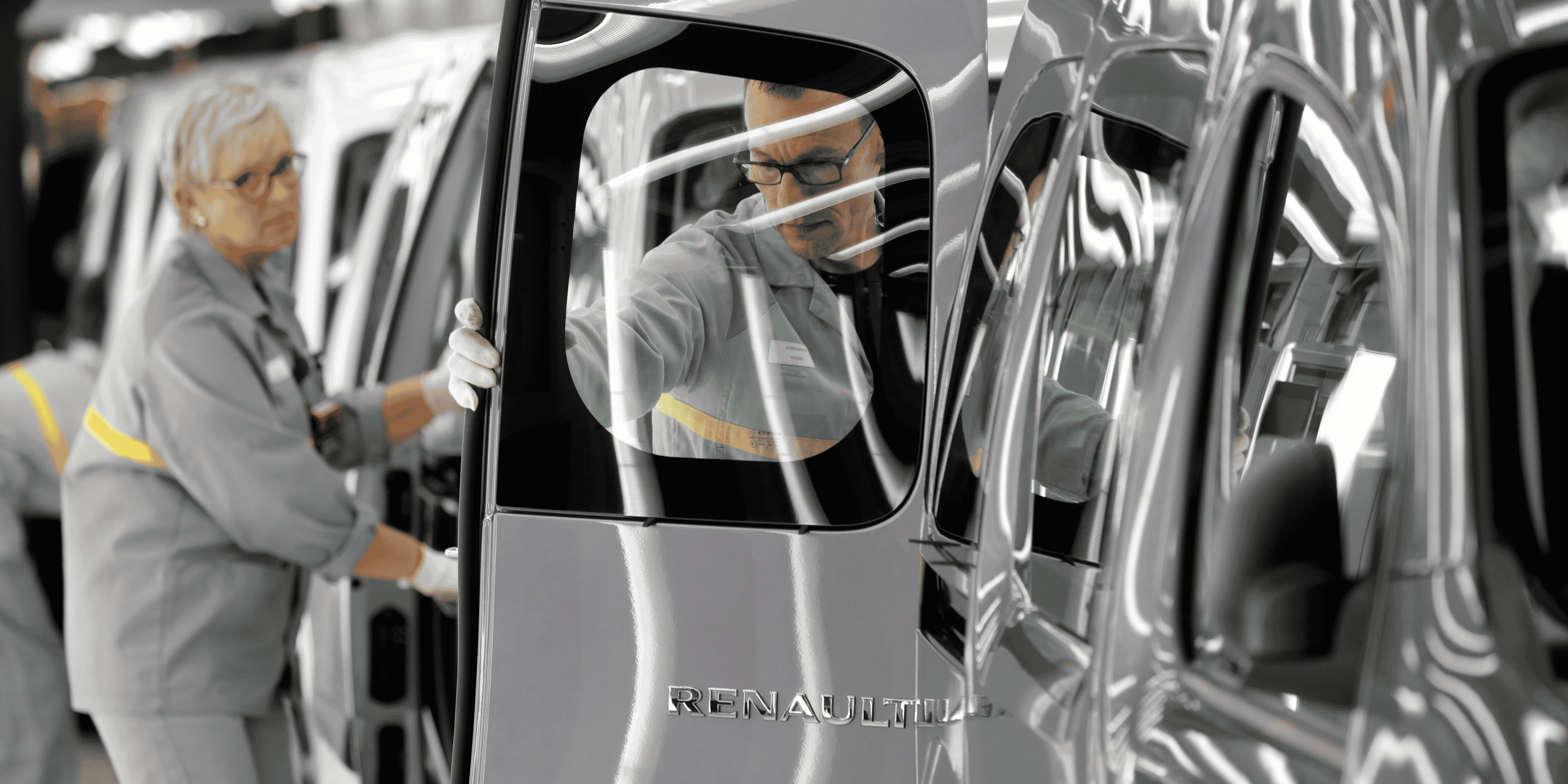 Usine Renault à Maubeuge / Renault Kangoo