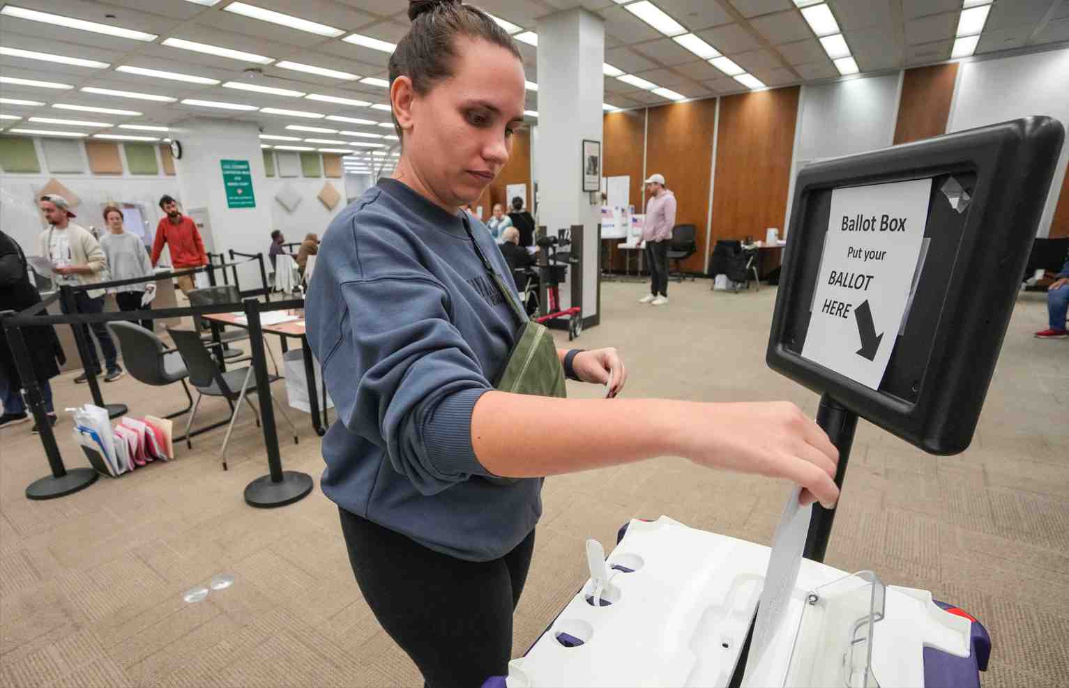 Les deux tiers des Américains ont déjà voté par correspondance ou par anticipation.