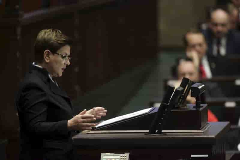 Discours de politique generale du nouveau premier ministre polonais